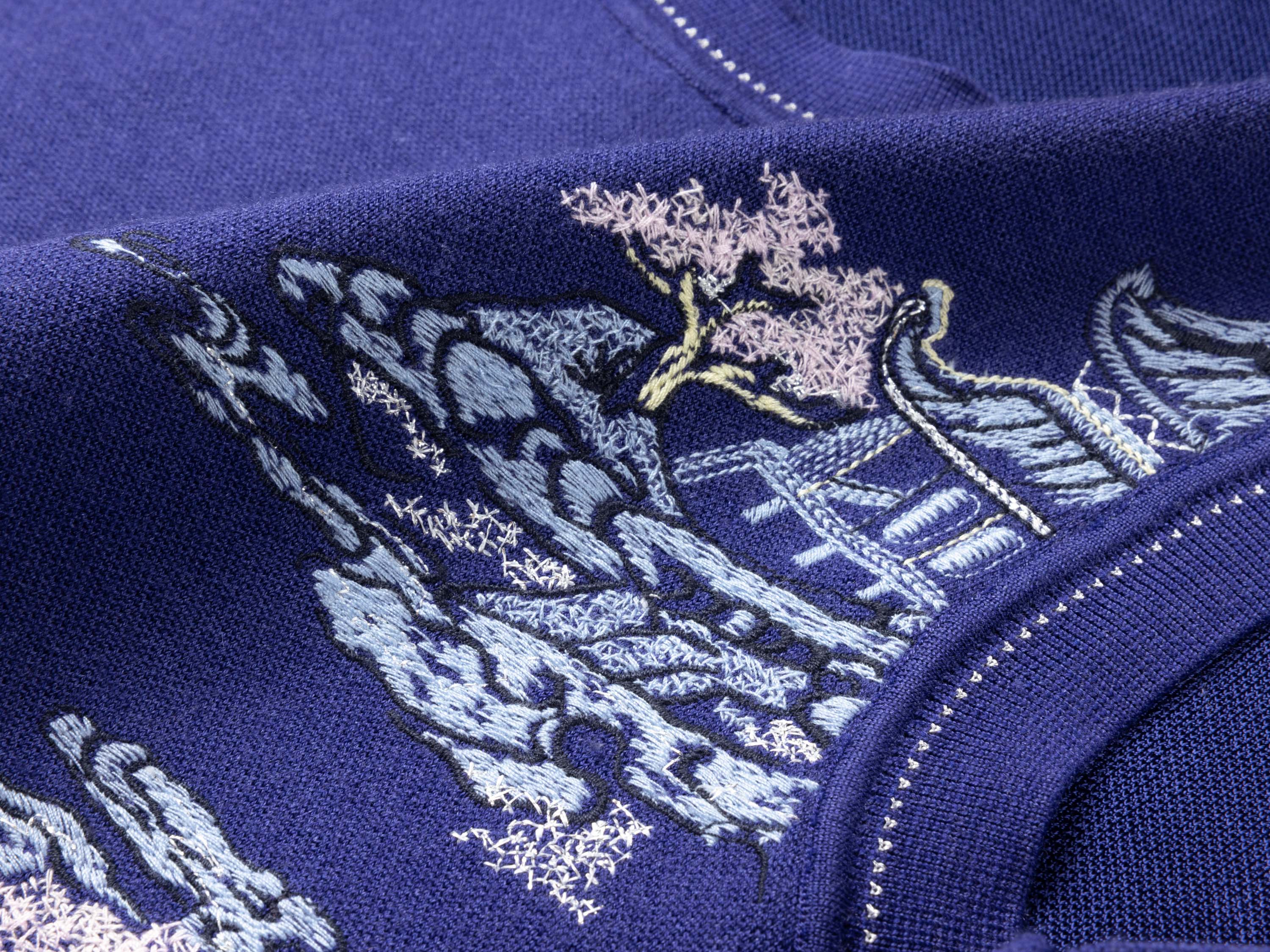 YAYING Blue Printed Sleeveless Top