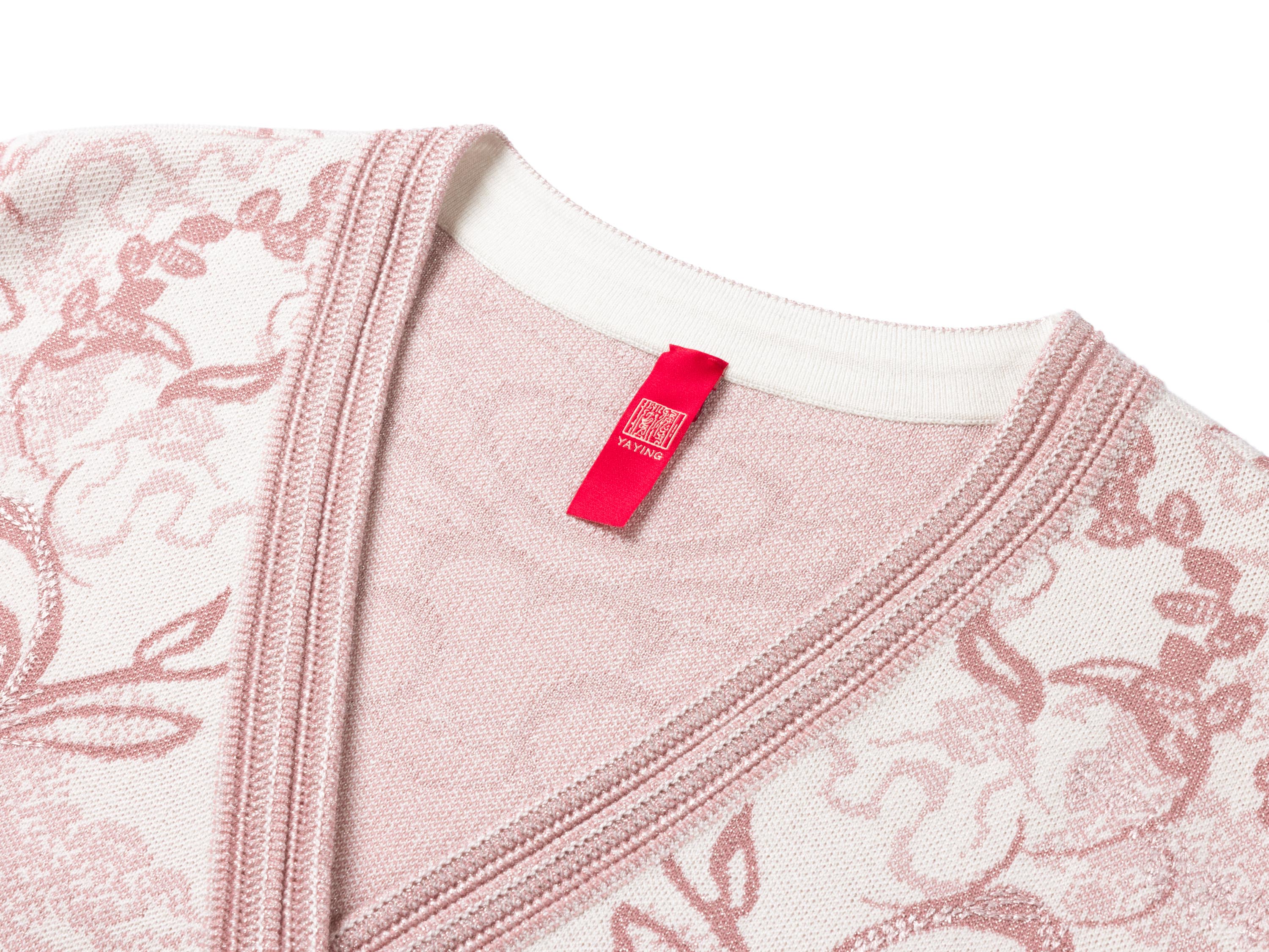 YAYING Silk and Wool Knit Cardigan