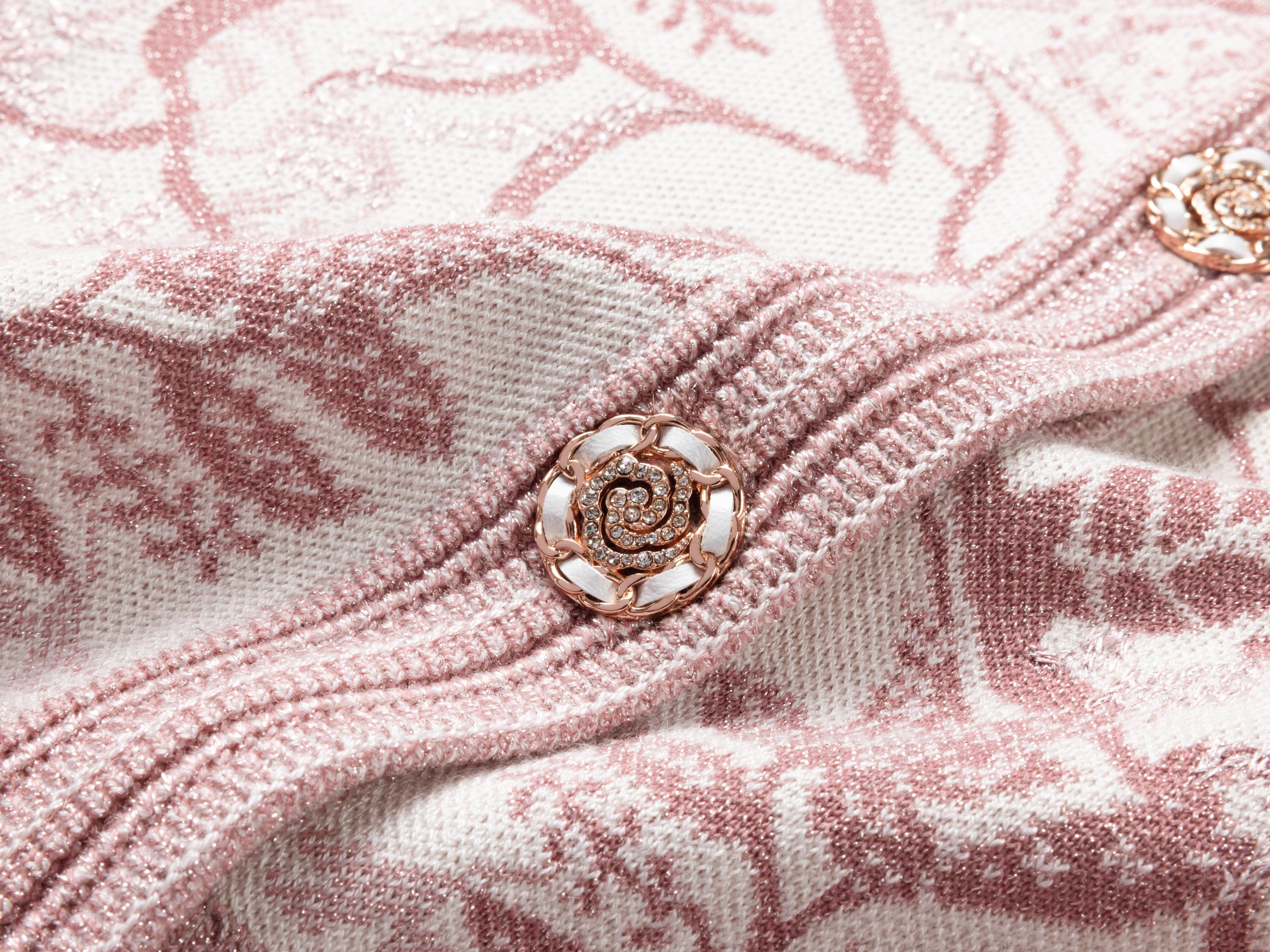 YAYING Silk and Wool Knit Cardigan