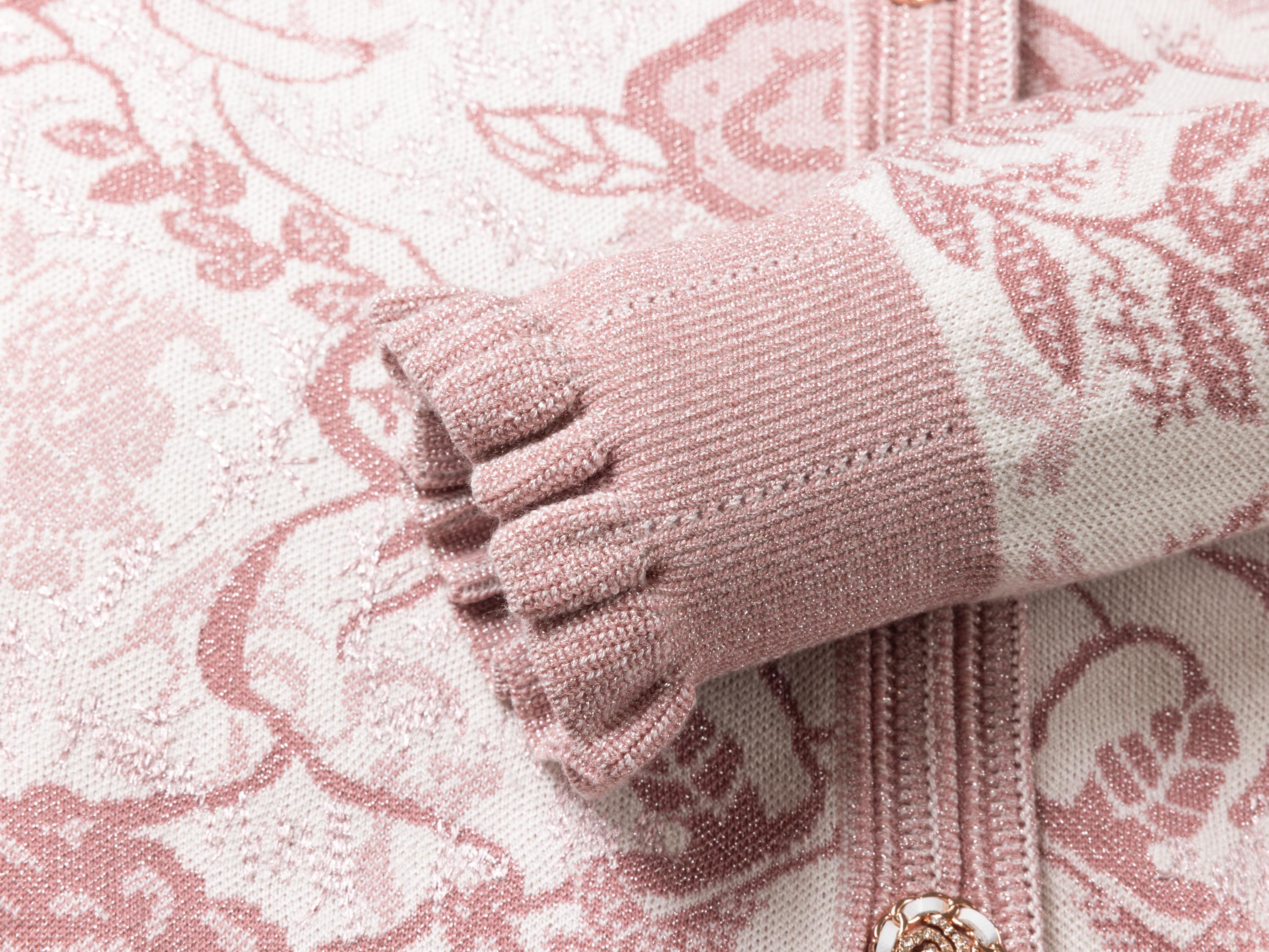 YAYING Silk and Wool Knit Cardigan