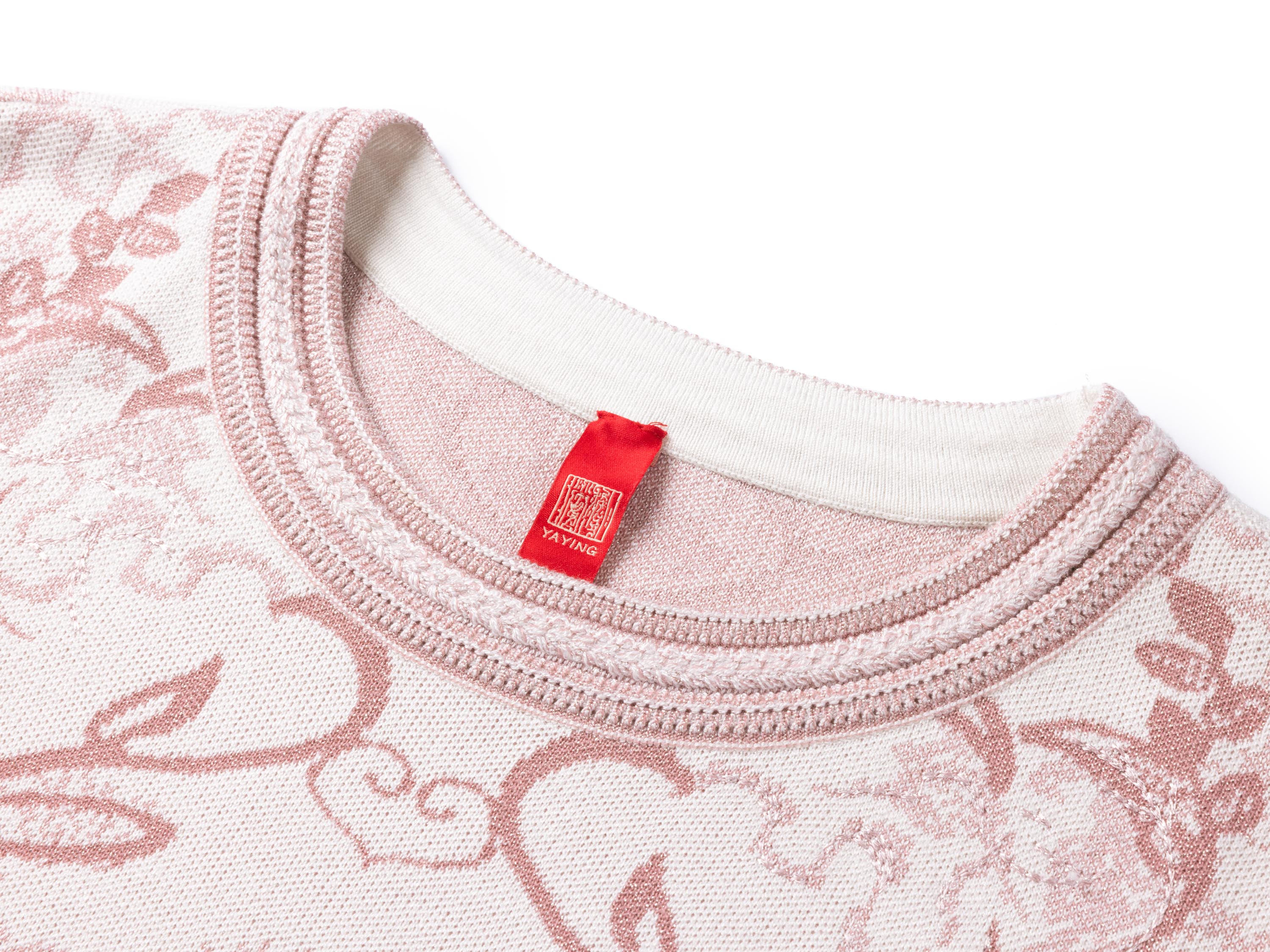 YAYING Silk and Wool Knit Sweater