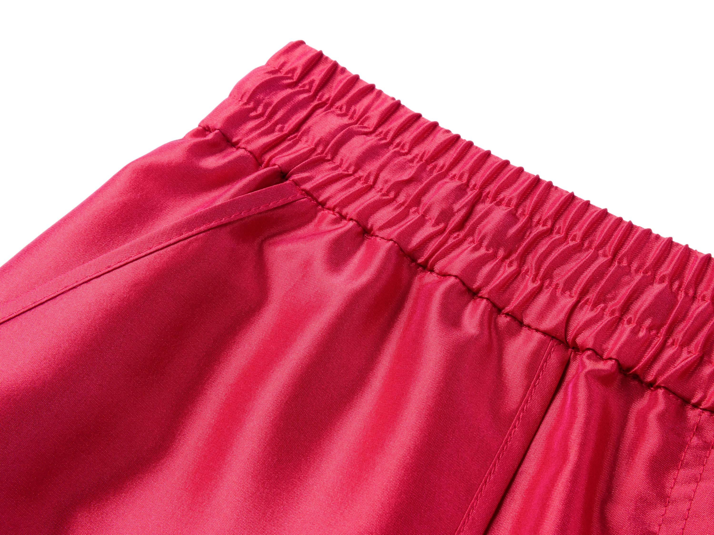 YAYING Red Drawstring Shorts