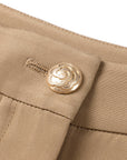YAYING Khaki Tailored Trousers