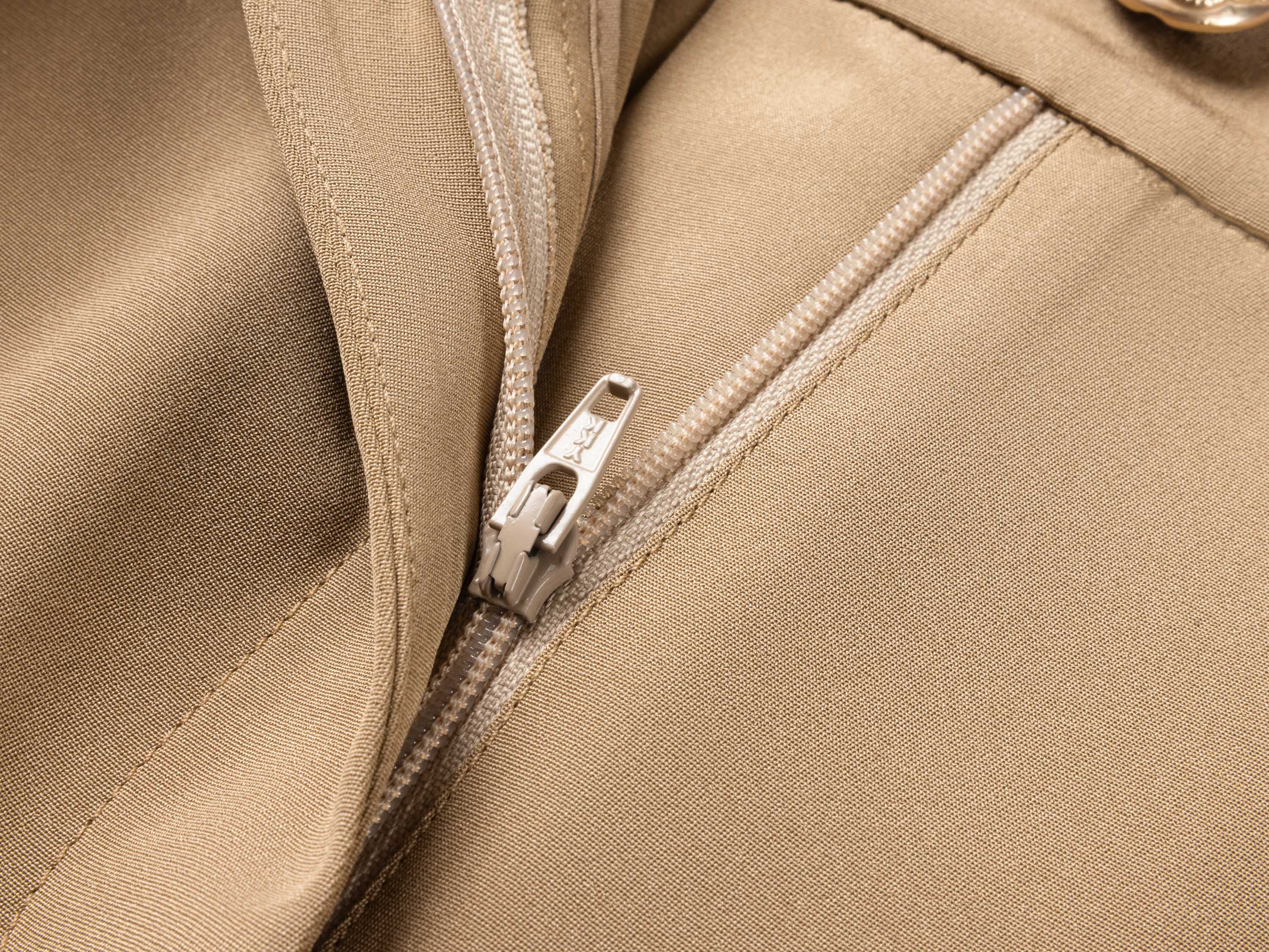 YAYING Khaki Tailored Trousers