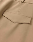 YAYING Khaki Tailored Trousers