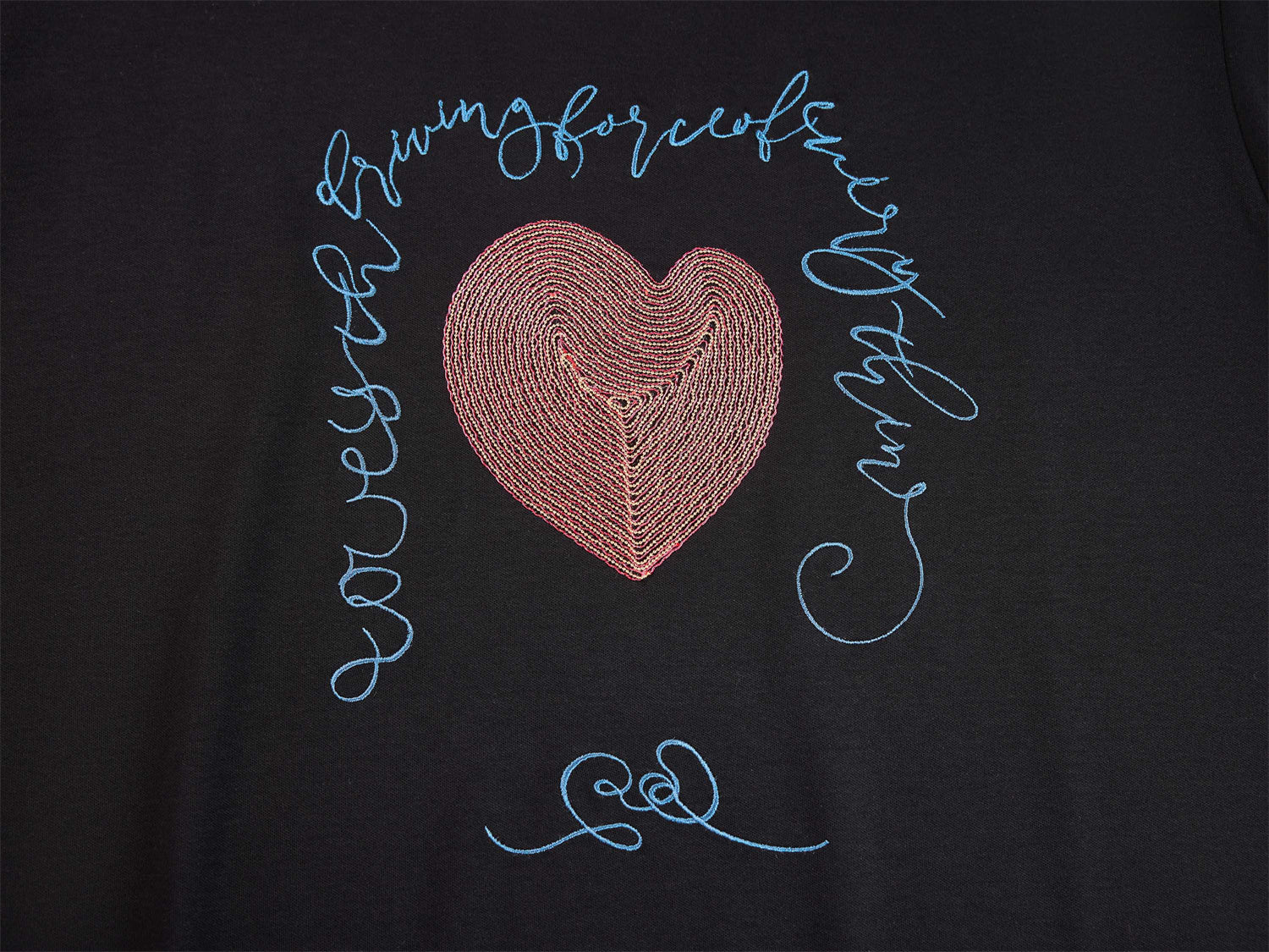 YAYING Cotton Crew Neck Loose T-Shirt