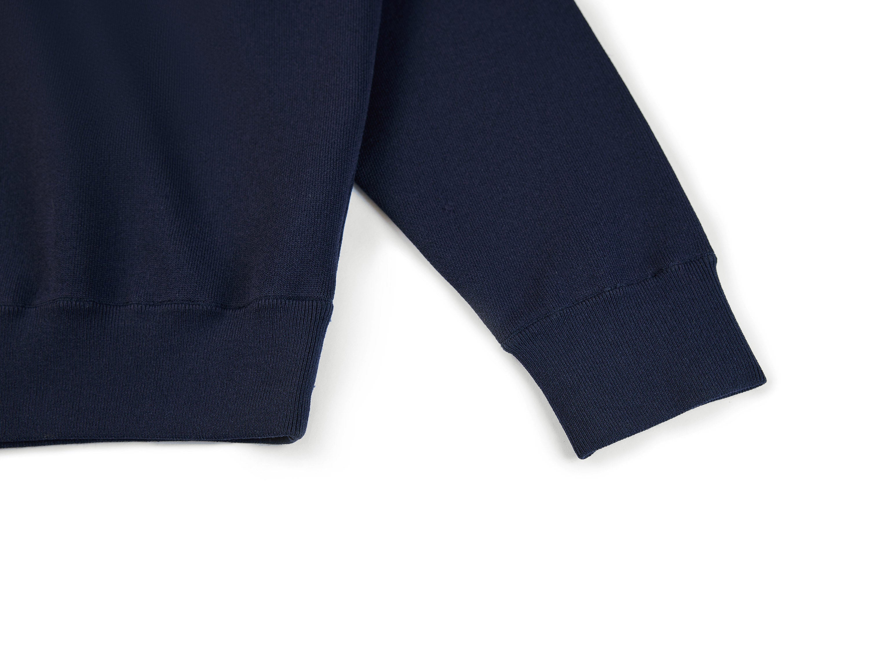 YAYING Navy Hoodie with Embroidery