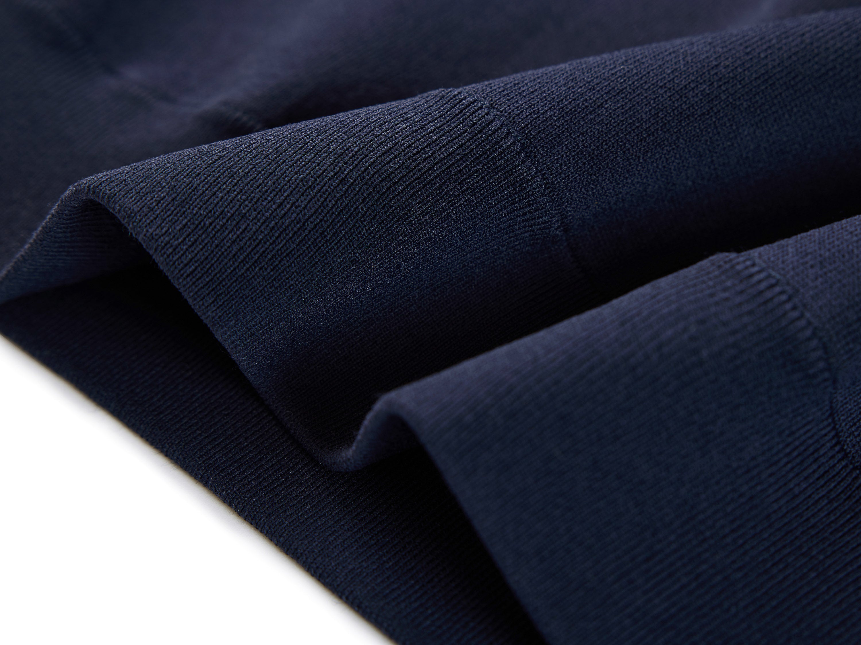 YAYING Navy Hoodie with Embroidery
