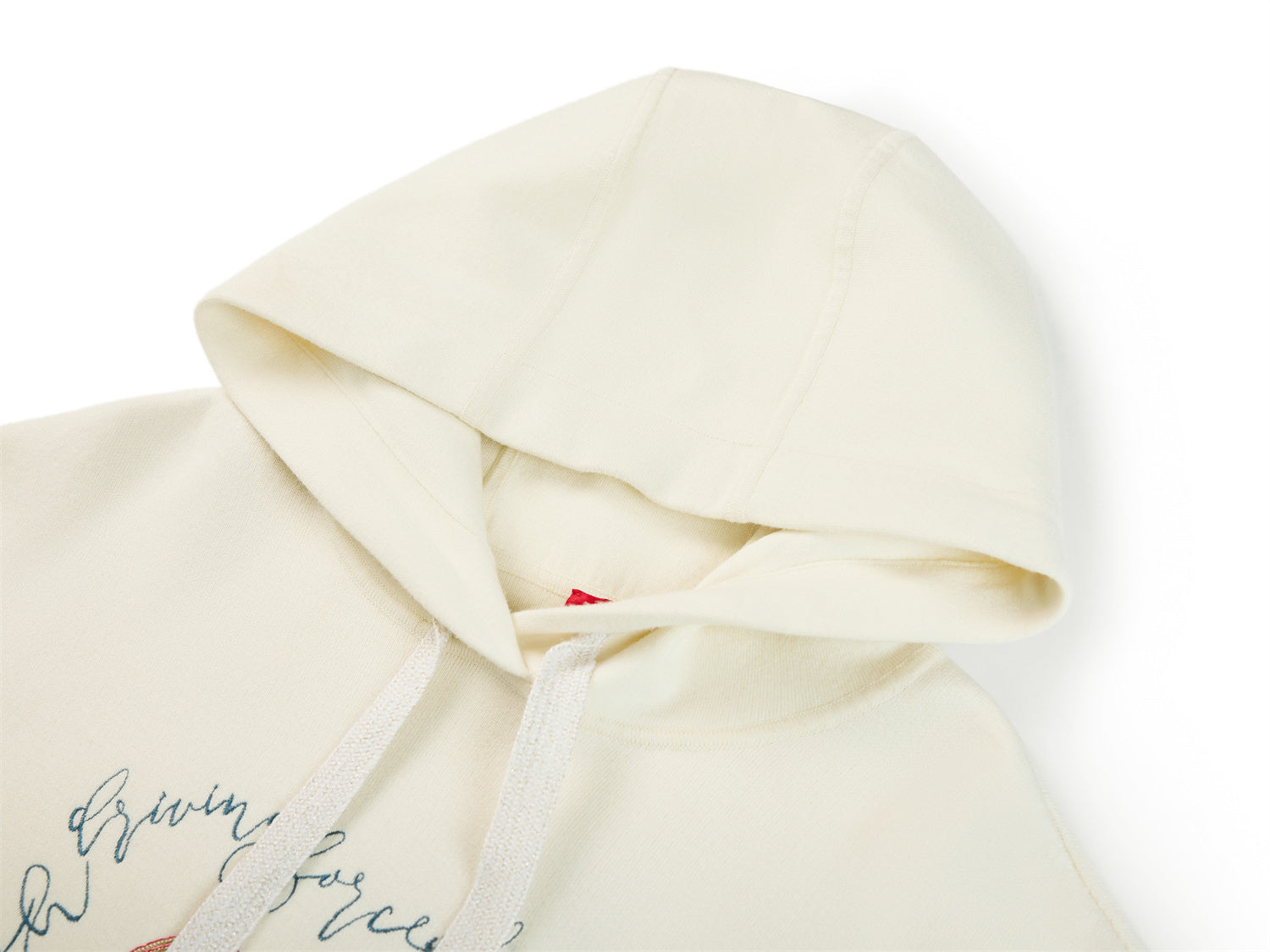 YAYING Appliqu¨¦ Embroidered Hooded Sweatshirt
