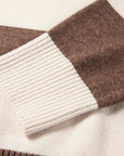 EP YAYING Yak Wool Knit Sweatshirt