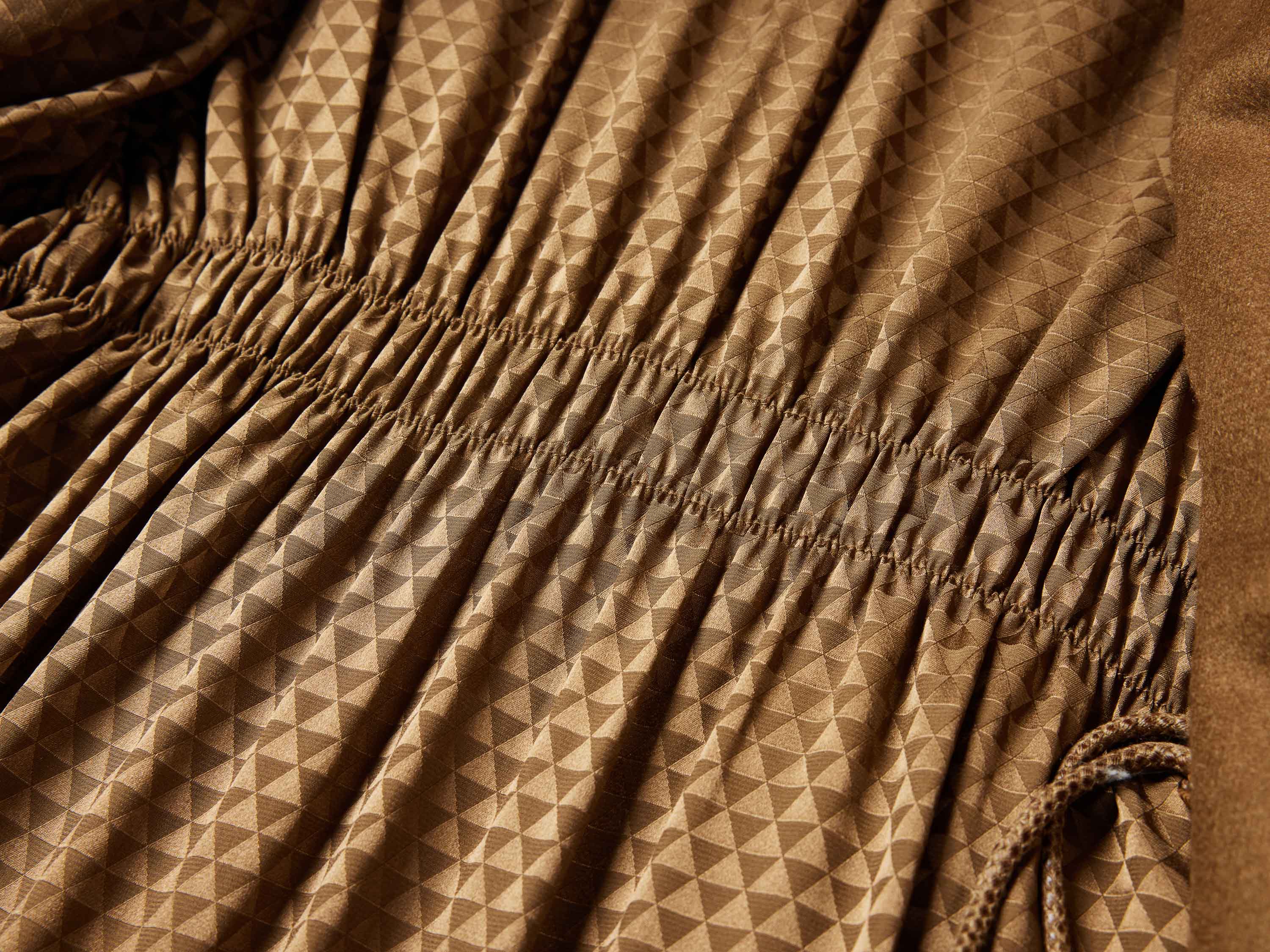 YAYING Long Cashmere Down Jacket