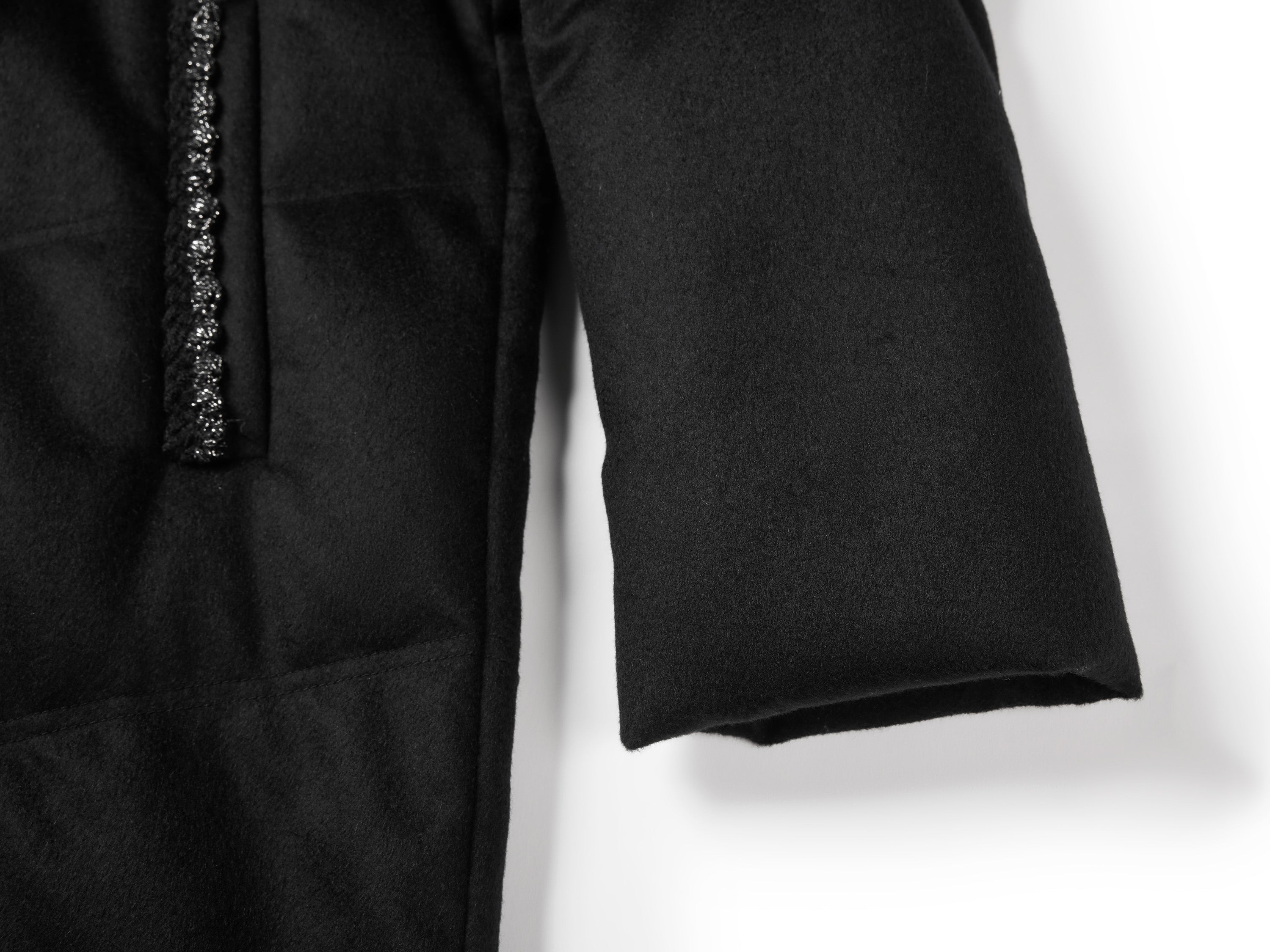 YAYING Long Cashmere Down Jacket