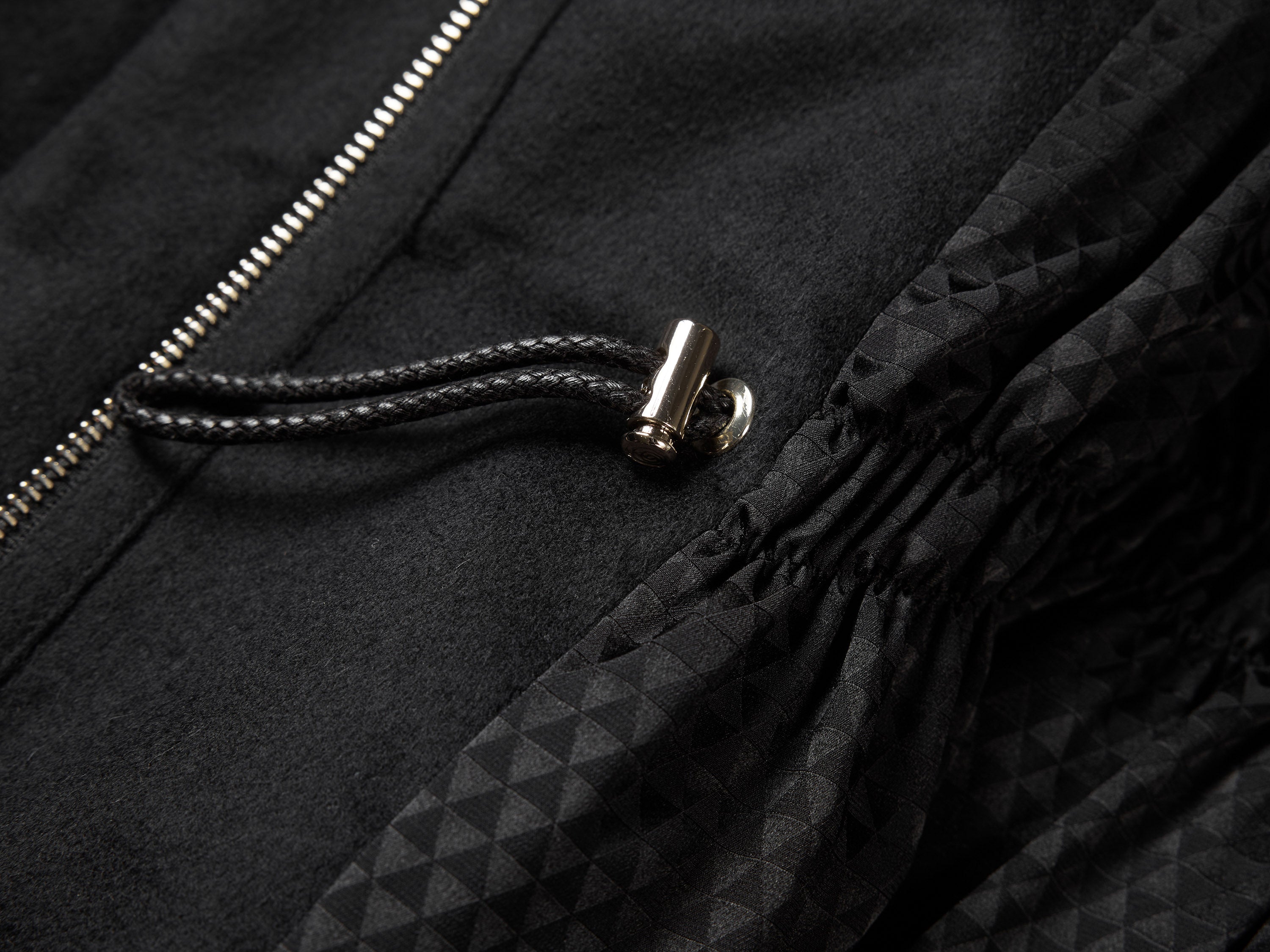 YAYING Long Cashmere Down Jacket