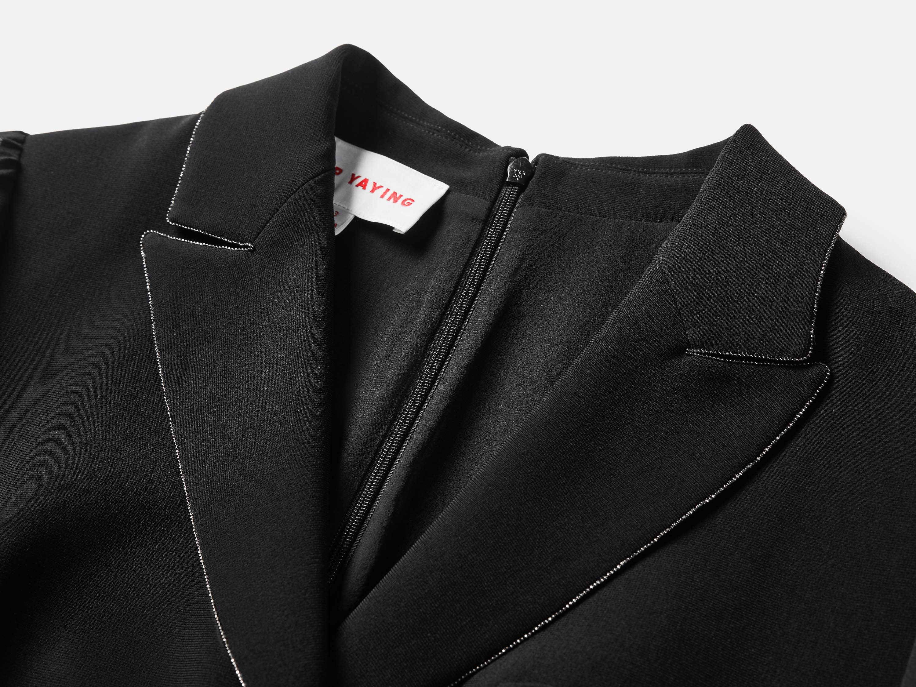EP YAYING BLACK LONG SLEEVE DRESS