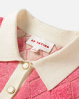 EP YAYING Two-tone Jacquard Knitwear
