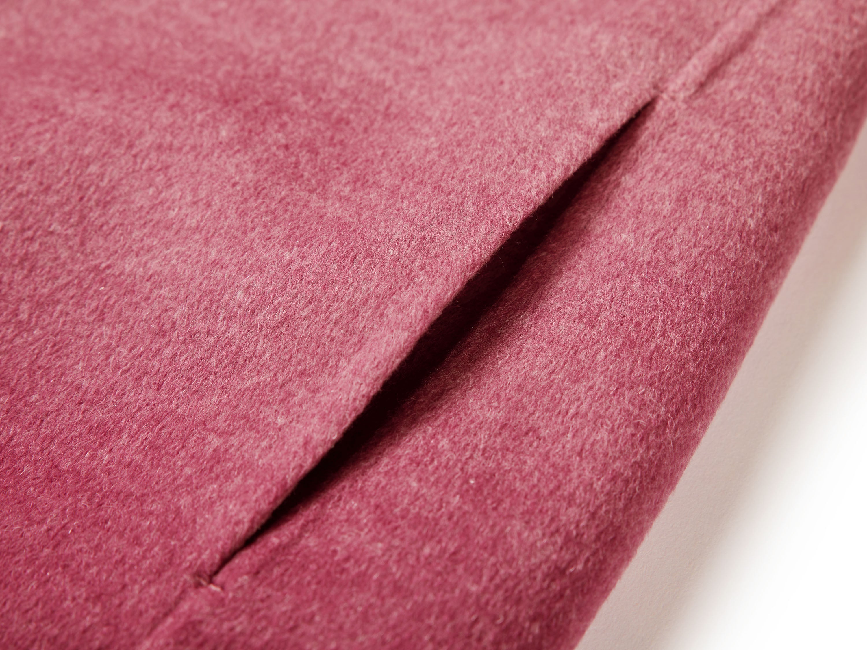 YAYING Gradient Cashmere Overcoat