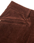 YAYING Corduroy Slit-hem Pants