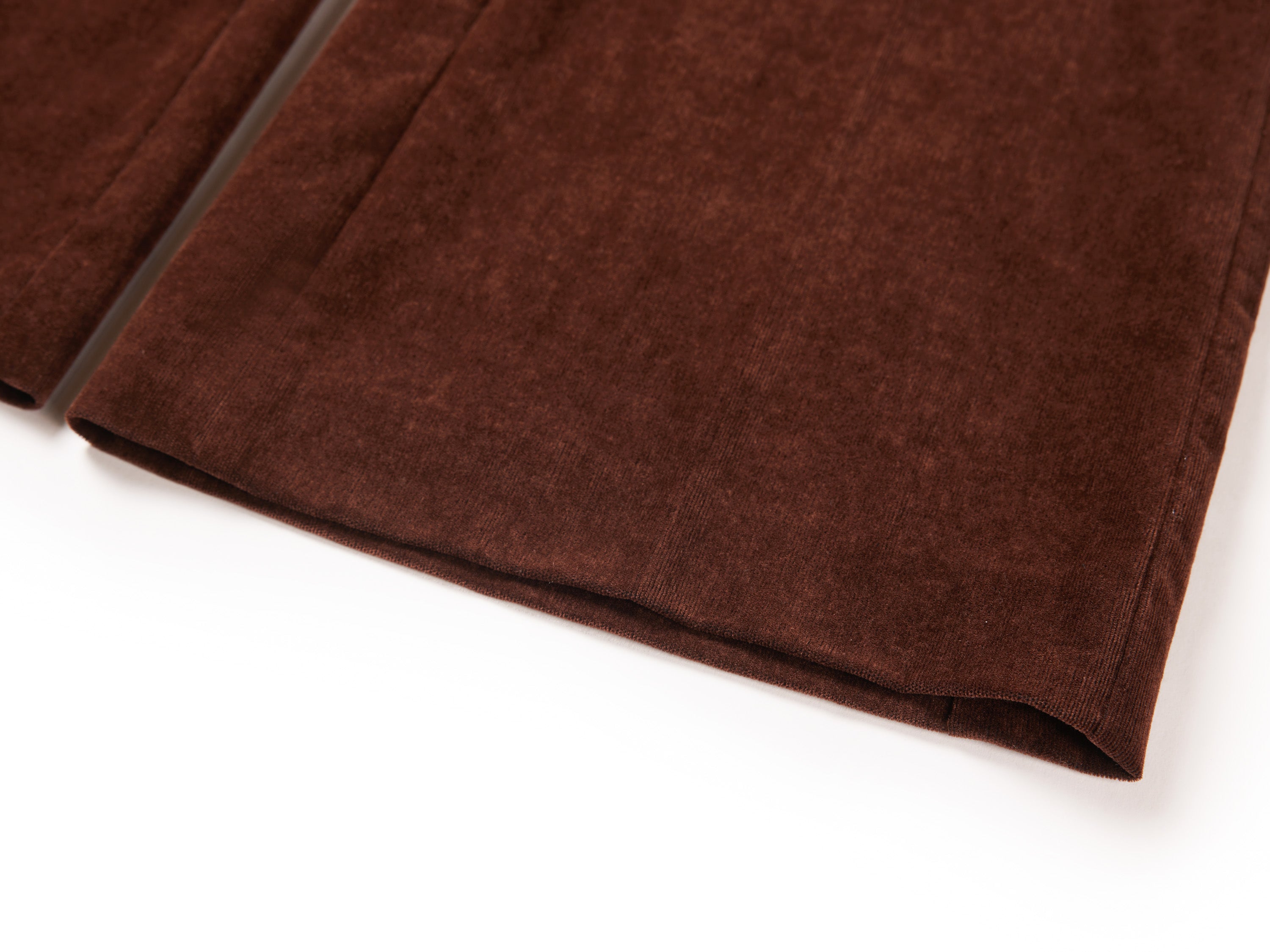 YAYING Corduroy Slit-hem Pants