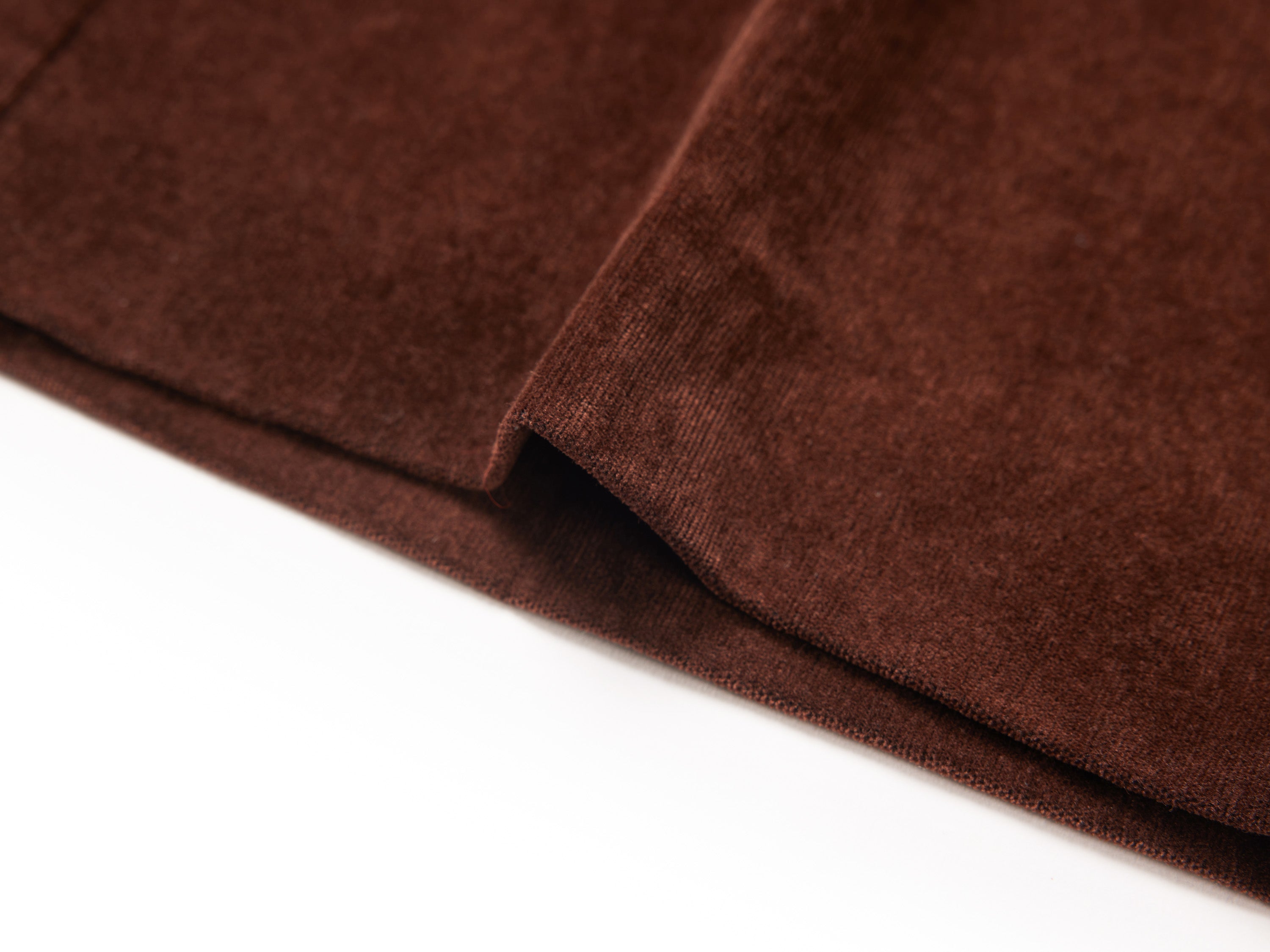 YAYING Corduroy Slit-hem Pants