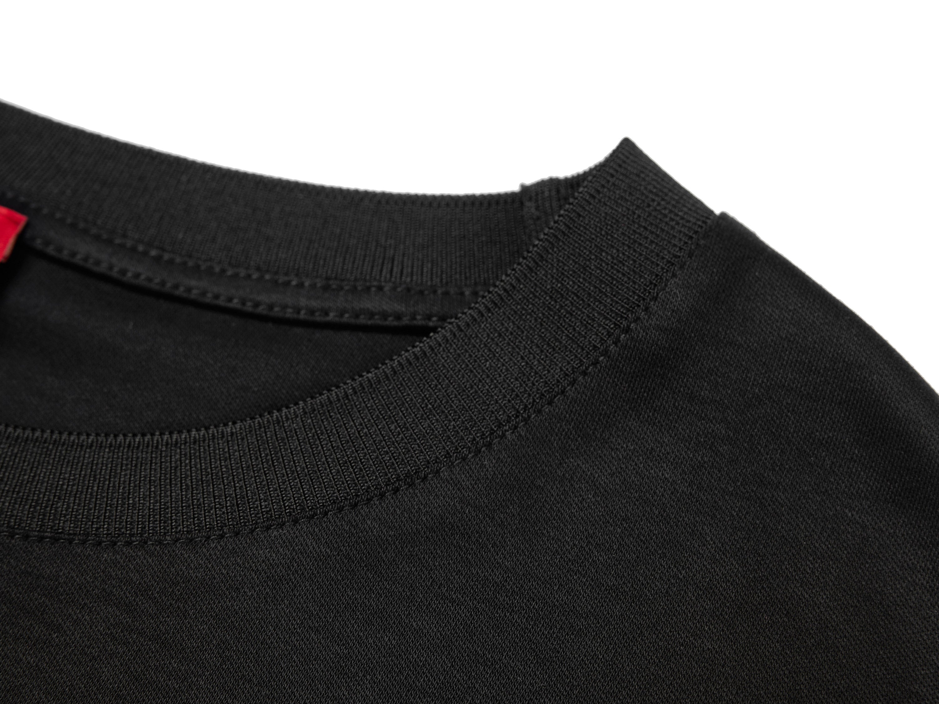 YAYING Black Graphic T-Shirt