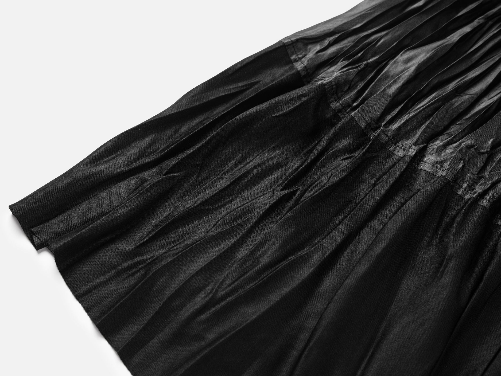 EP YAYING A-line Pleated Midi Skirt