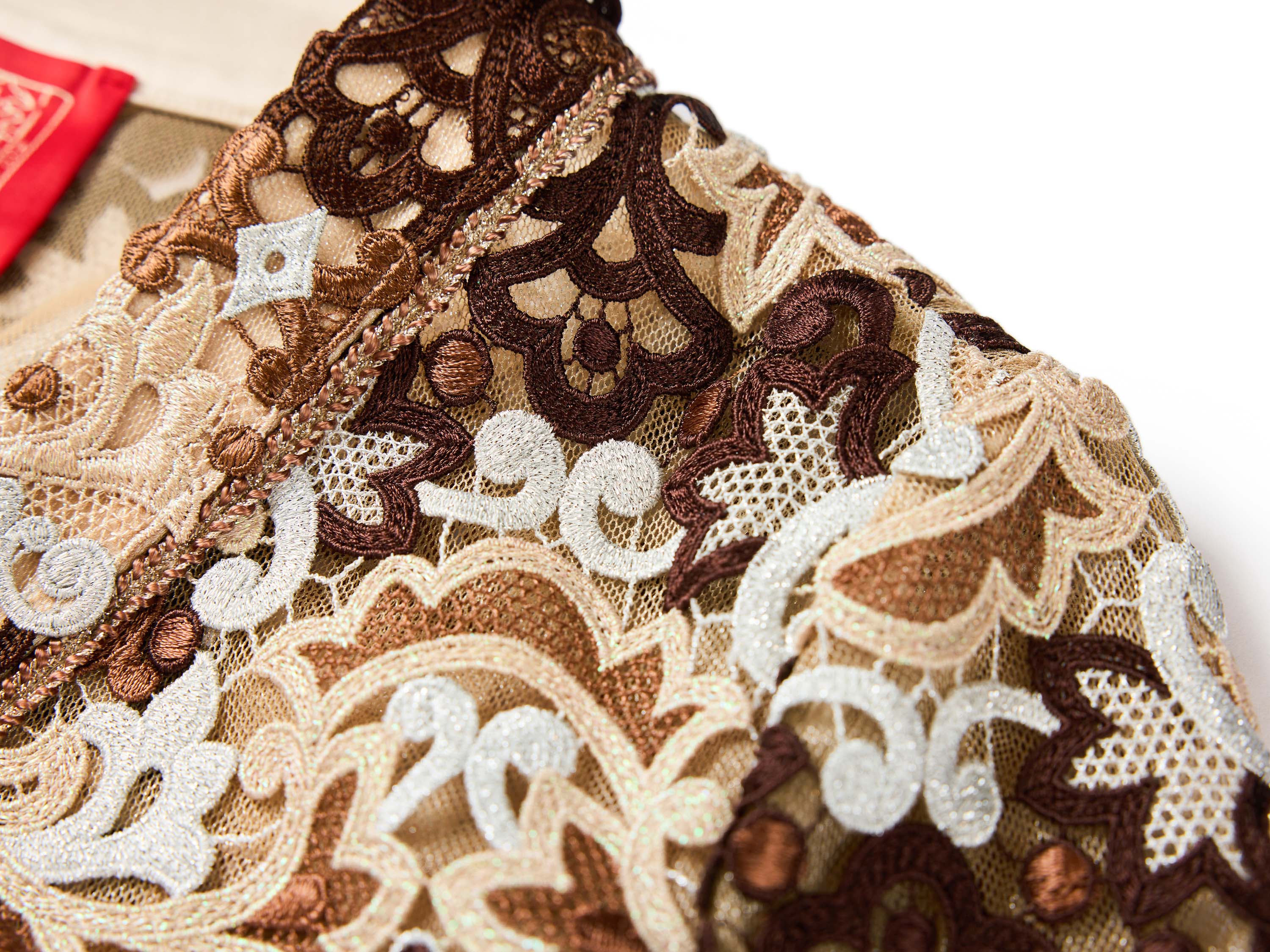 YAYING Brown Floral Blouse