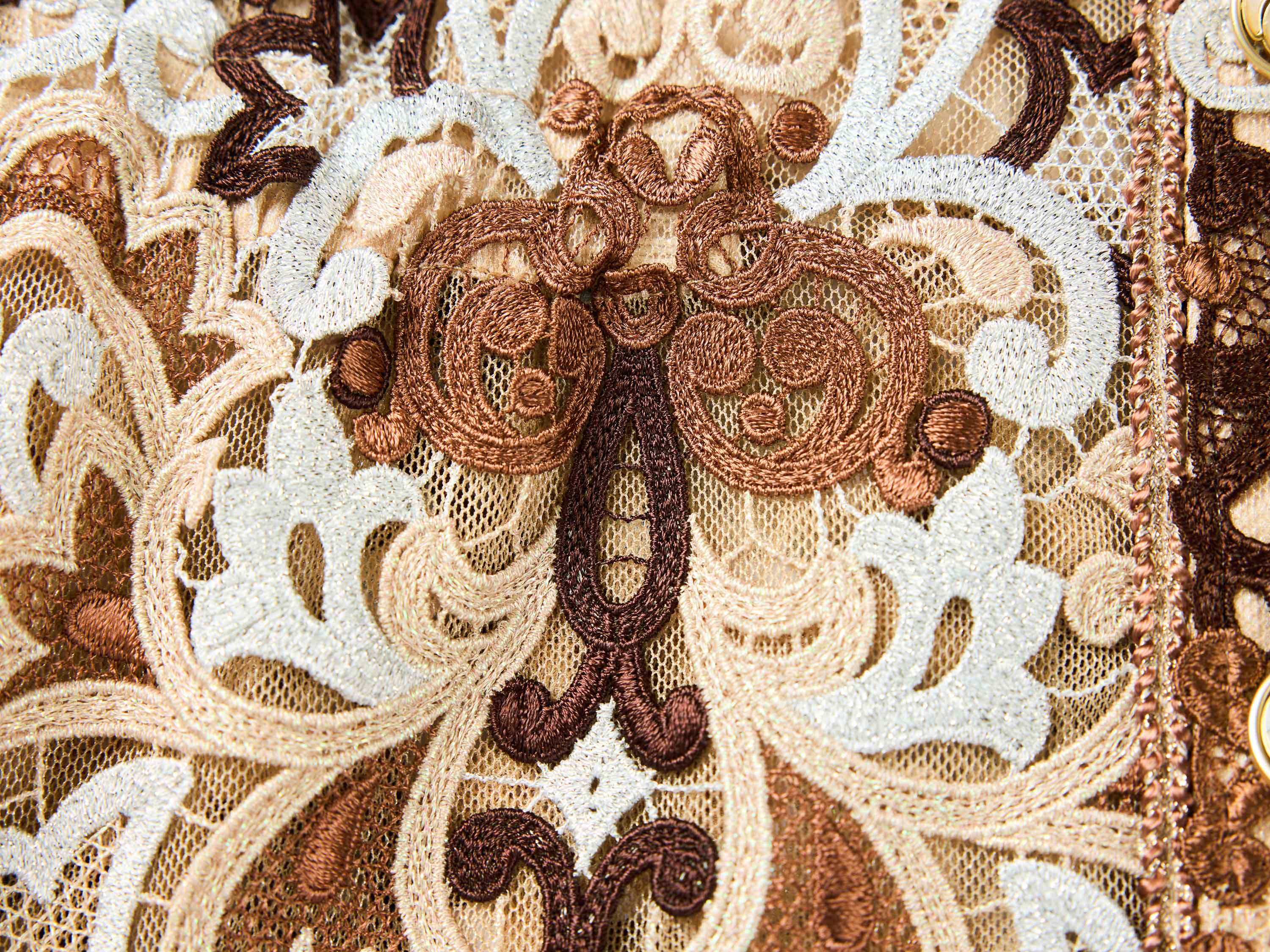 YAYING Brown Floral Blouse
