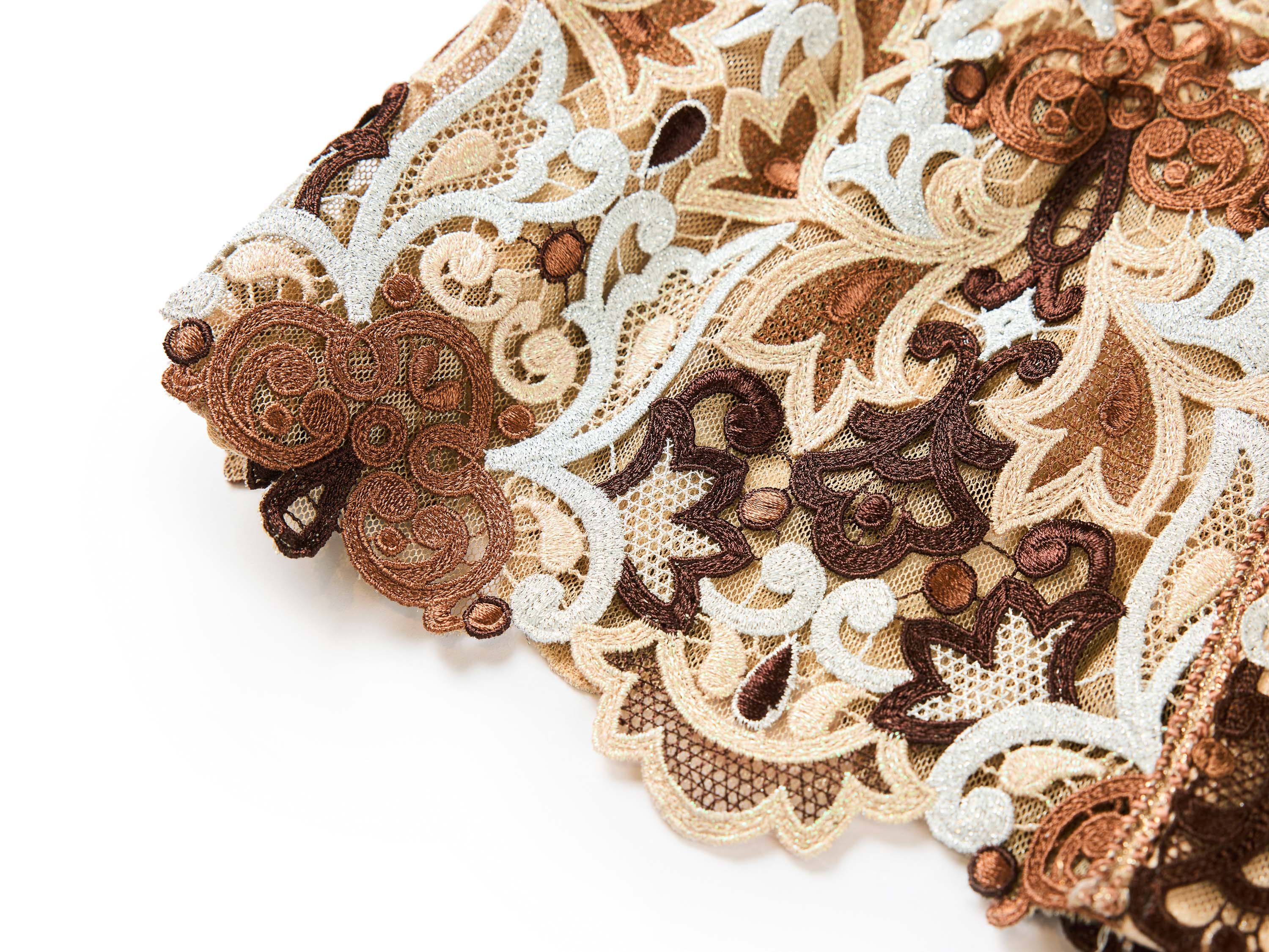 YAYING Brown Floral Blouse