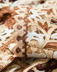 YAYING Brown Floral Blouse