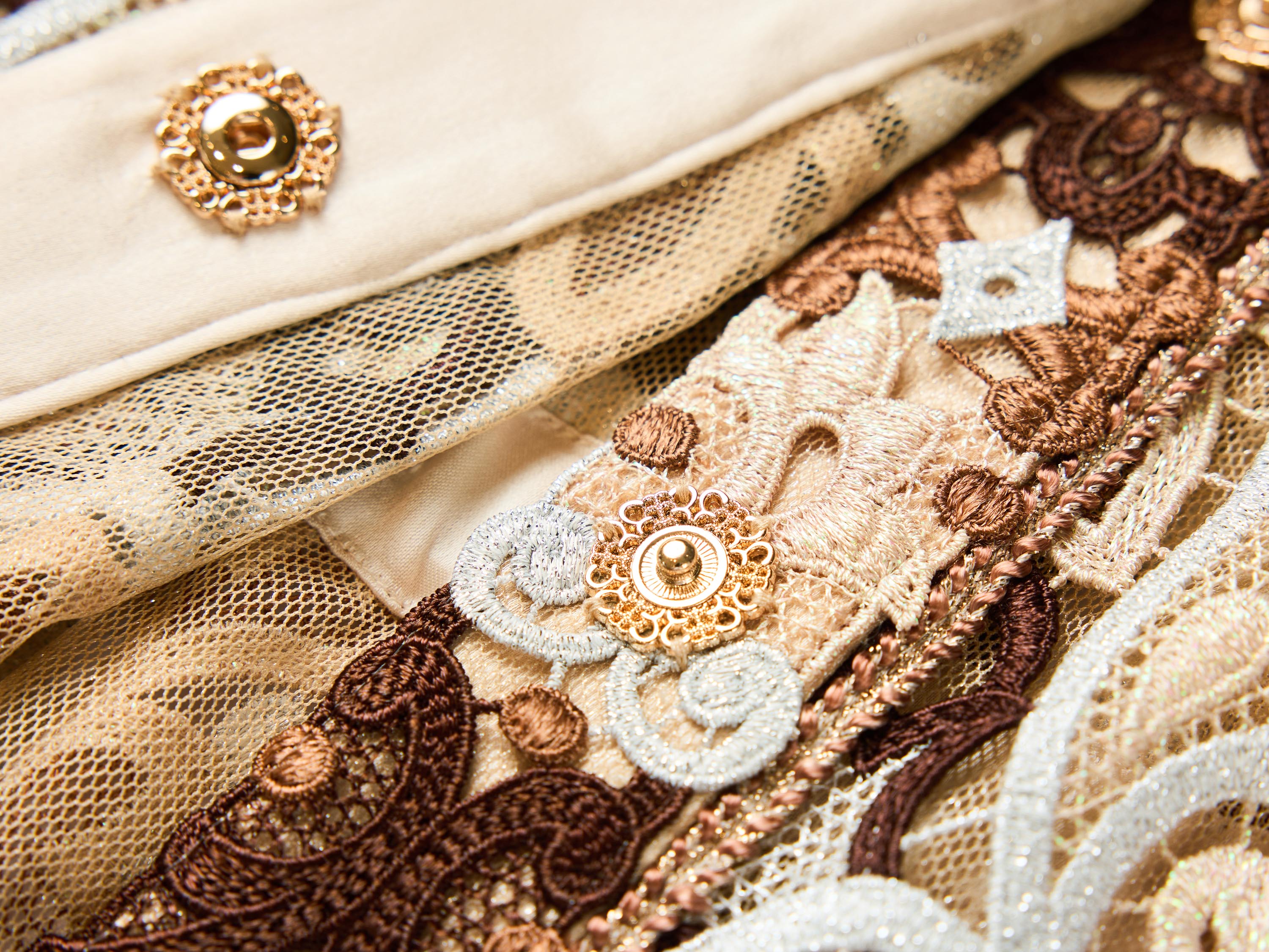 YAYING Brown Floral Blouse