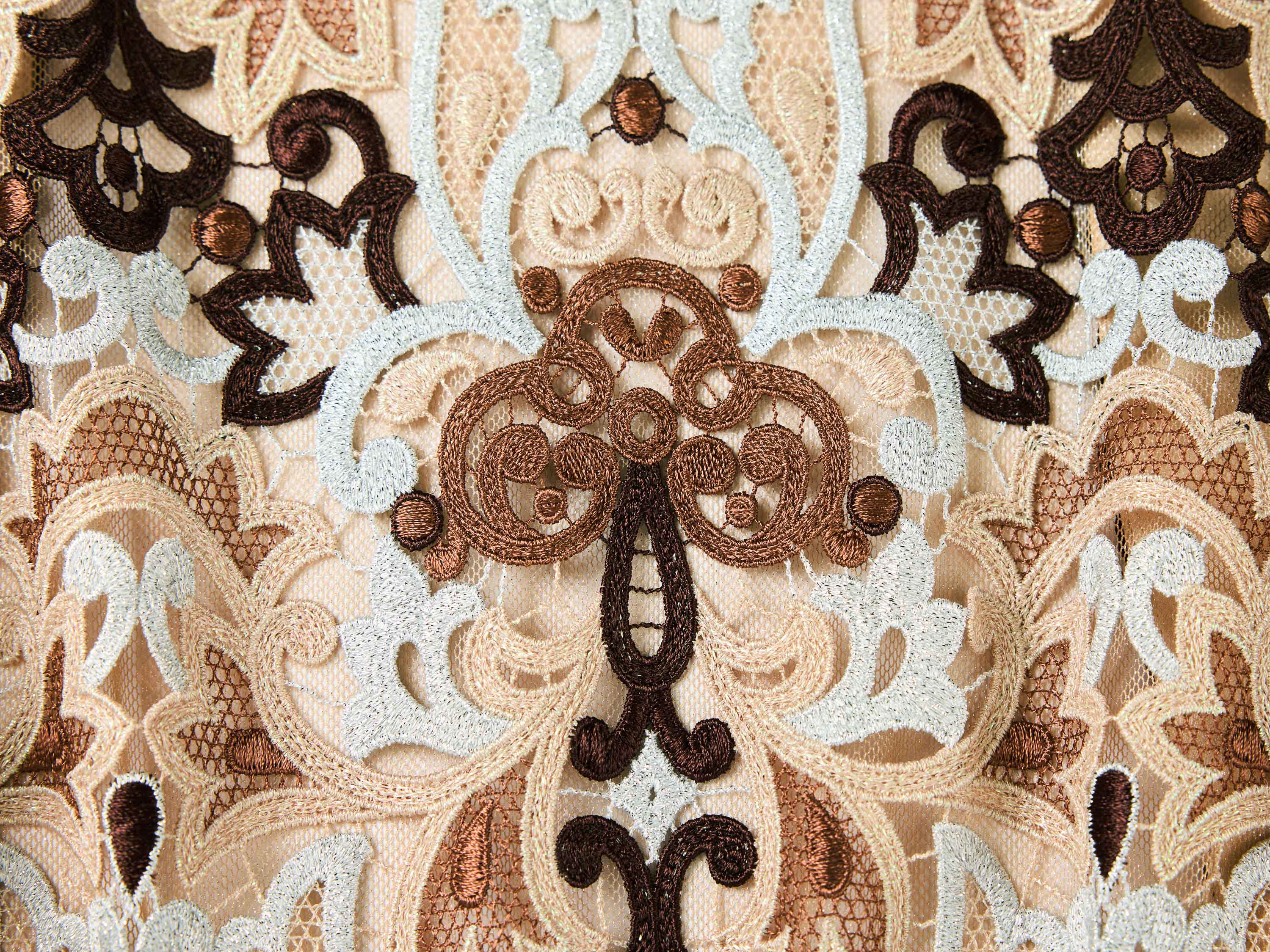 YAYING Brown Floral Blouse