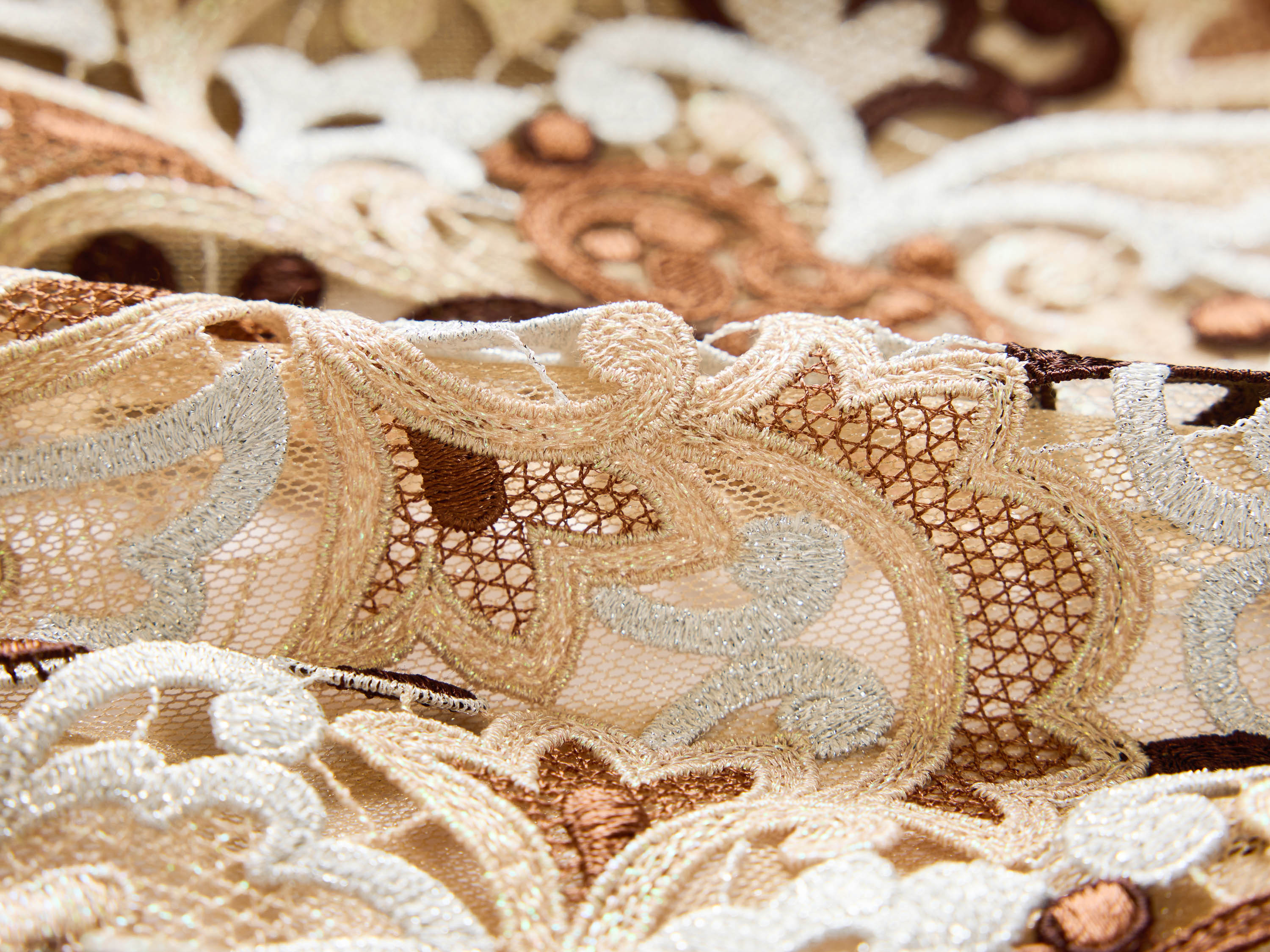 YAYING Brown Floral Blouse