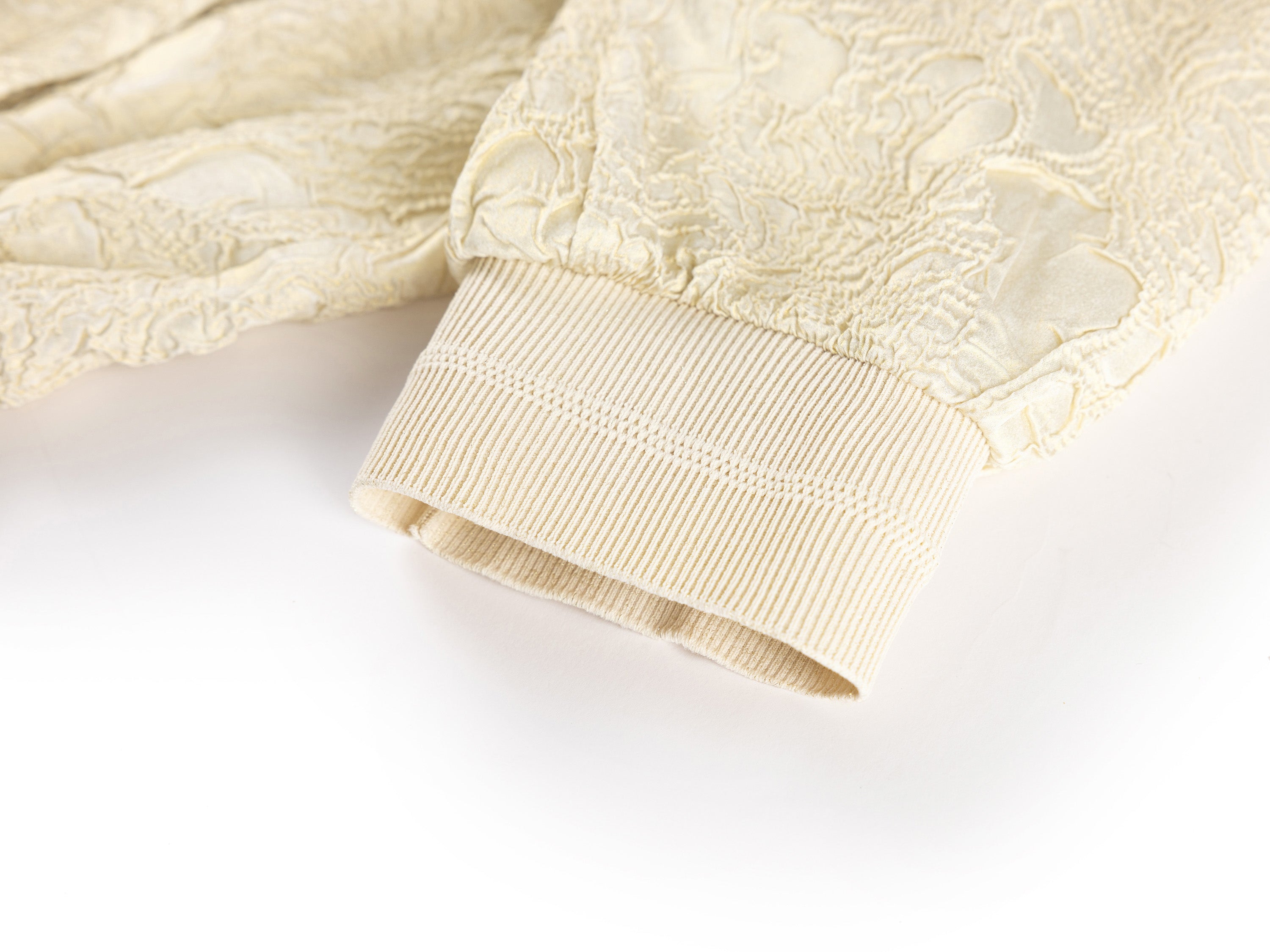 YAYING Beige Lace Button Jacket