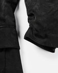 EP YAYING Silk Black Blazer