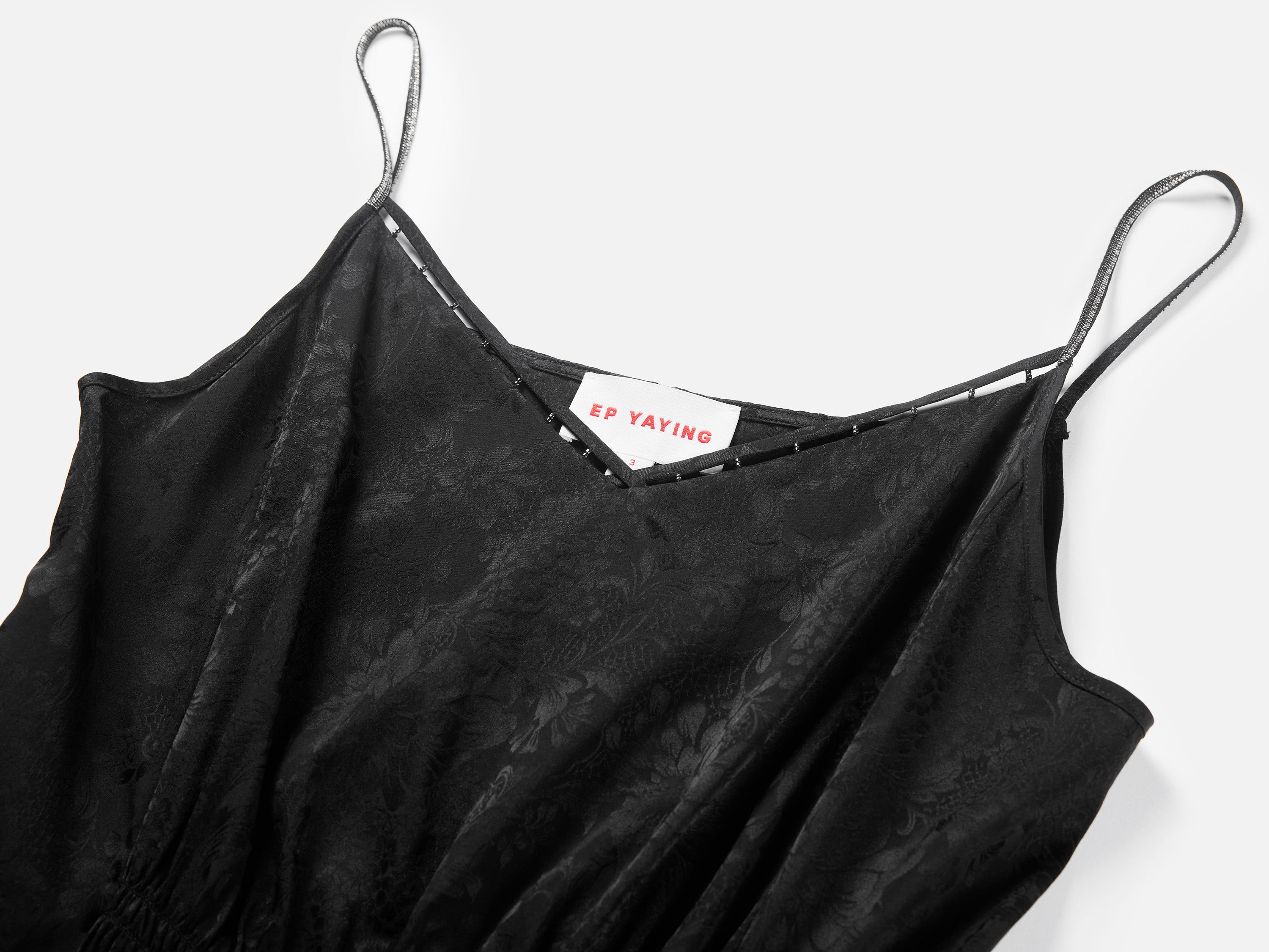 EP YAYING Silk Slip Dress