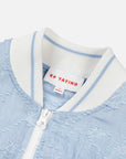 EP YAYING Textured Embroidered Jacket