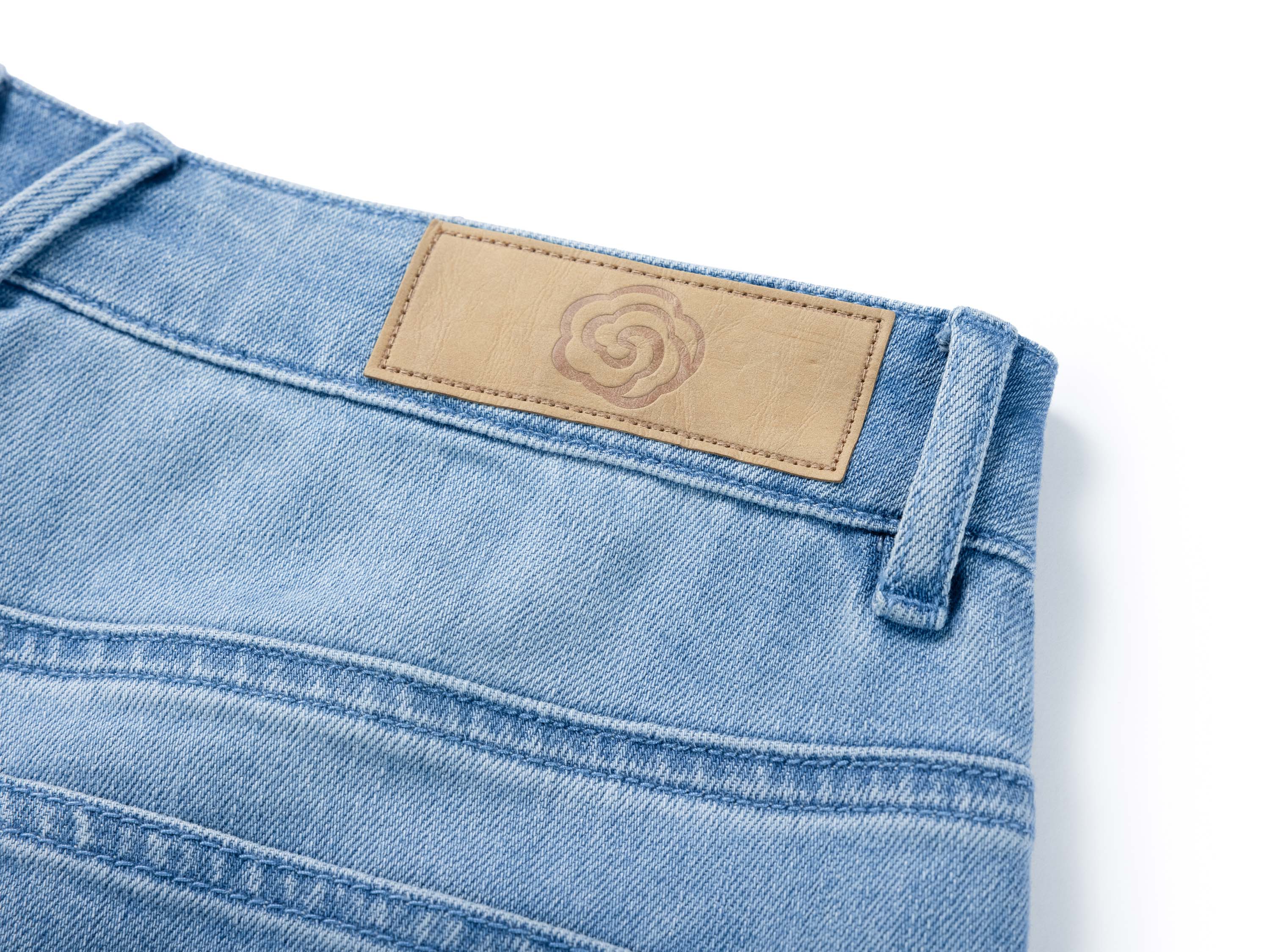 YAYING Blue Straight Leg Jeans