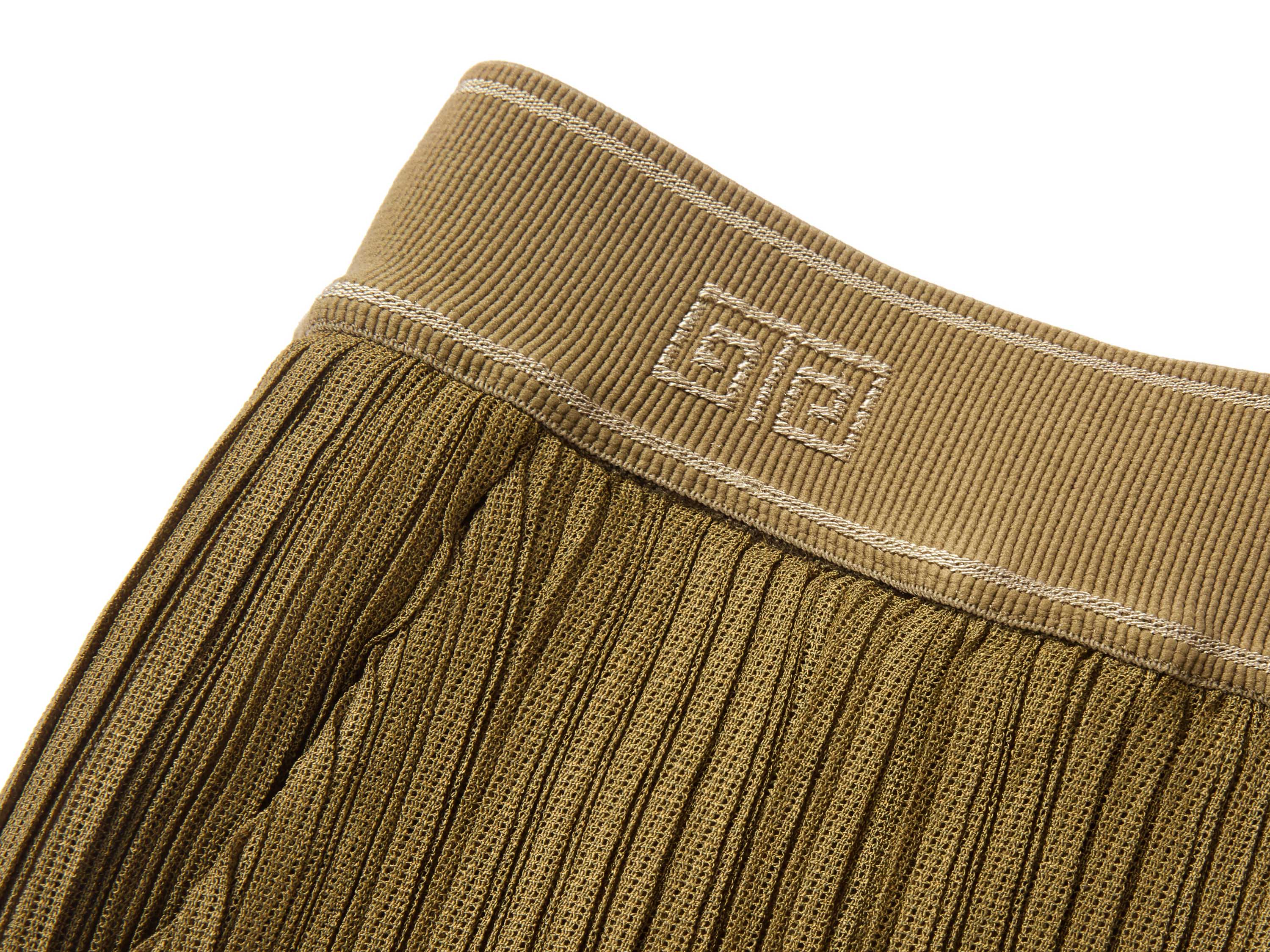 EP YAYING Brown Pleated Trousers