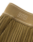 EP YAYING Brown Pleated Trousers