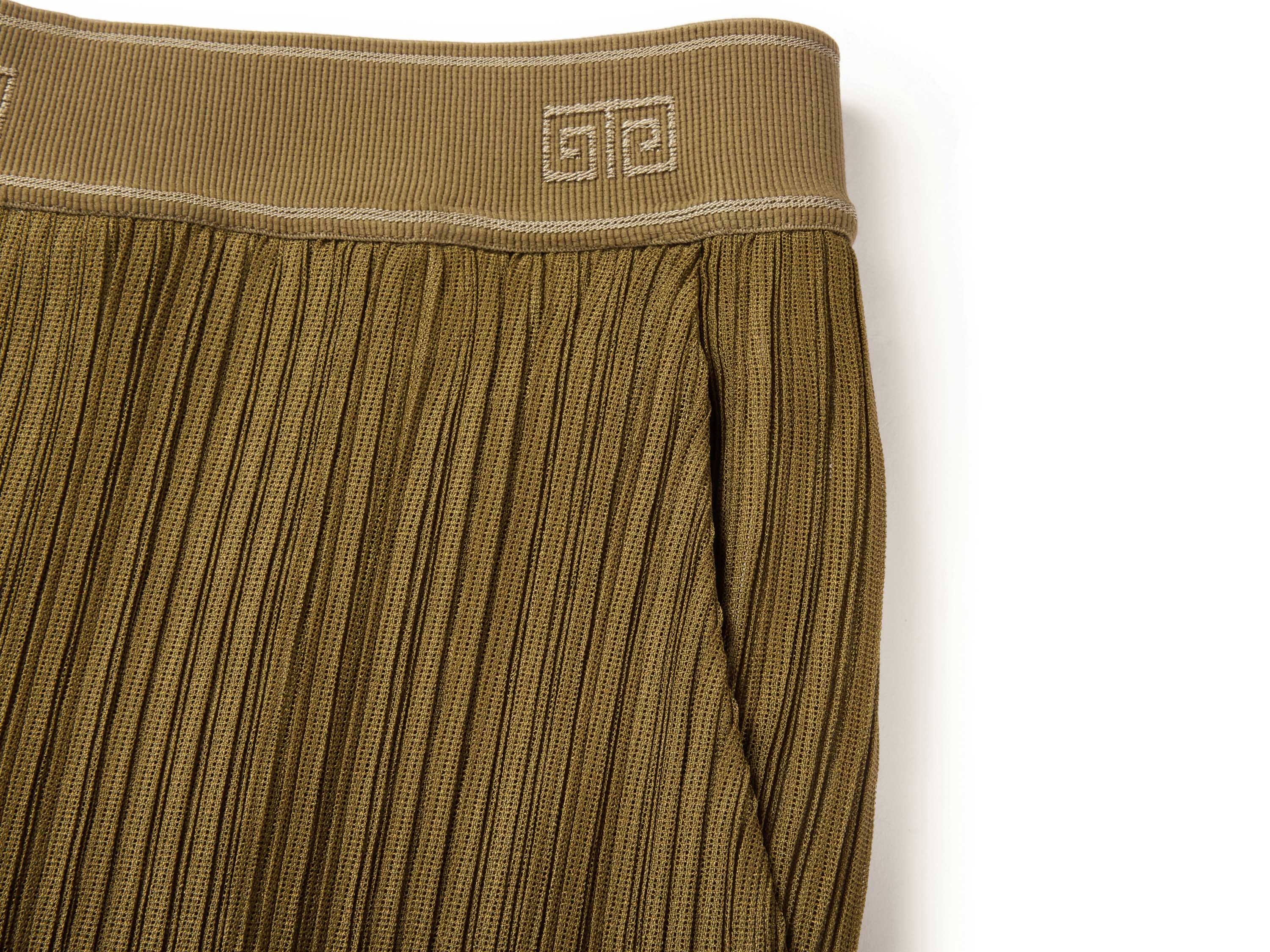 EP YAYING Brown Pleated Trousers