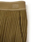 EP YAYING Brown Pleated Trousers