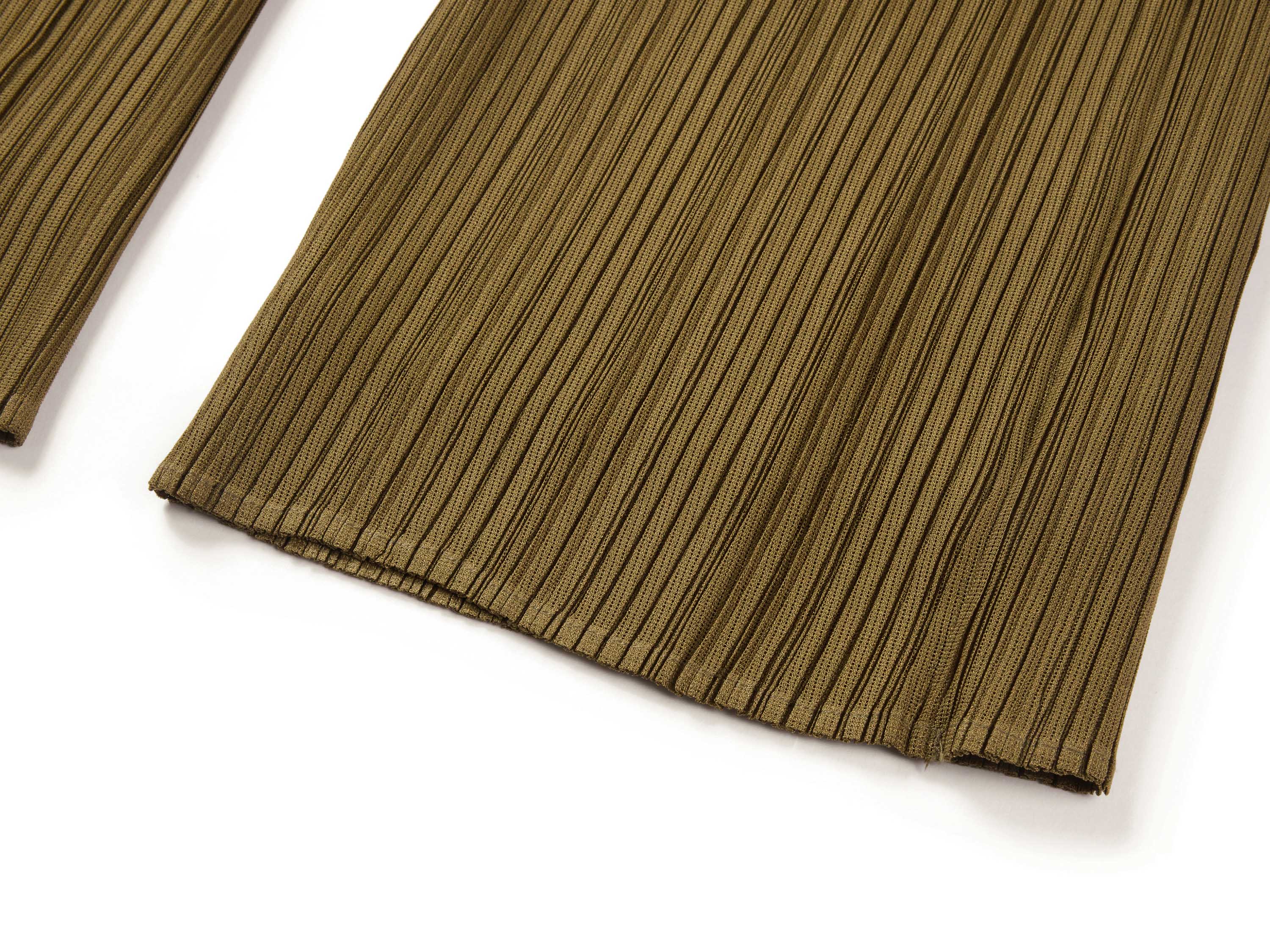 EP YAYING Brown Pleated Trousers
