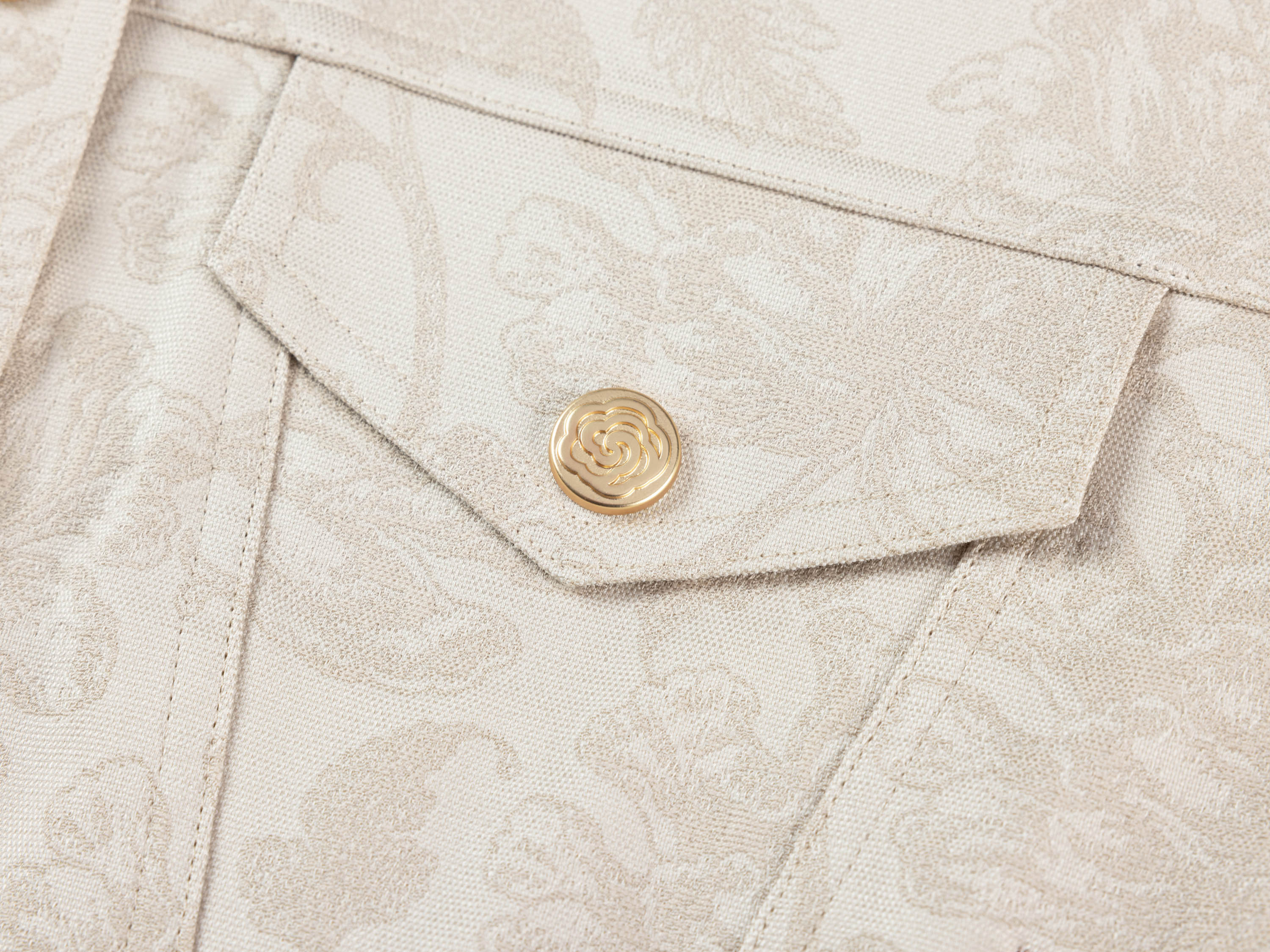 YAYING Beige Cropped Jacket