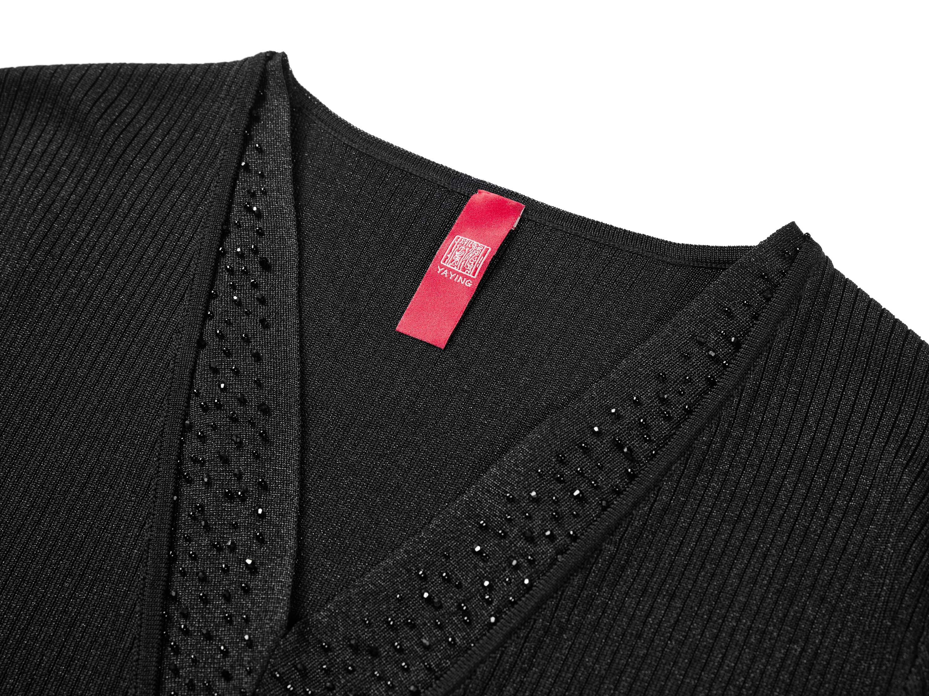 YAYING Black Short Sleeve Top