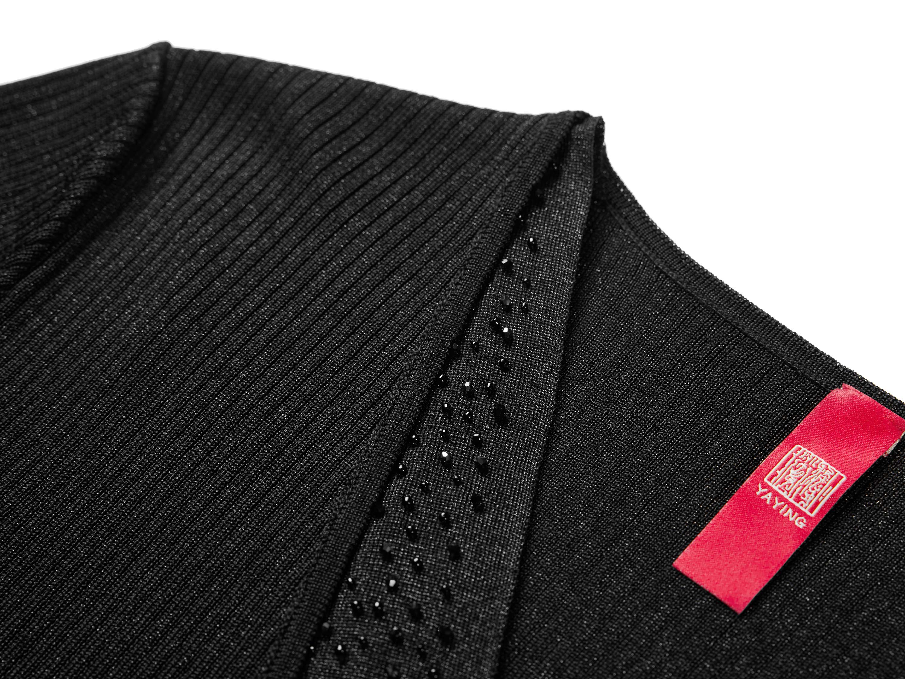 YAYING Black Short Sleeve Top