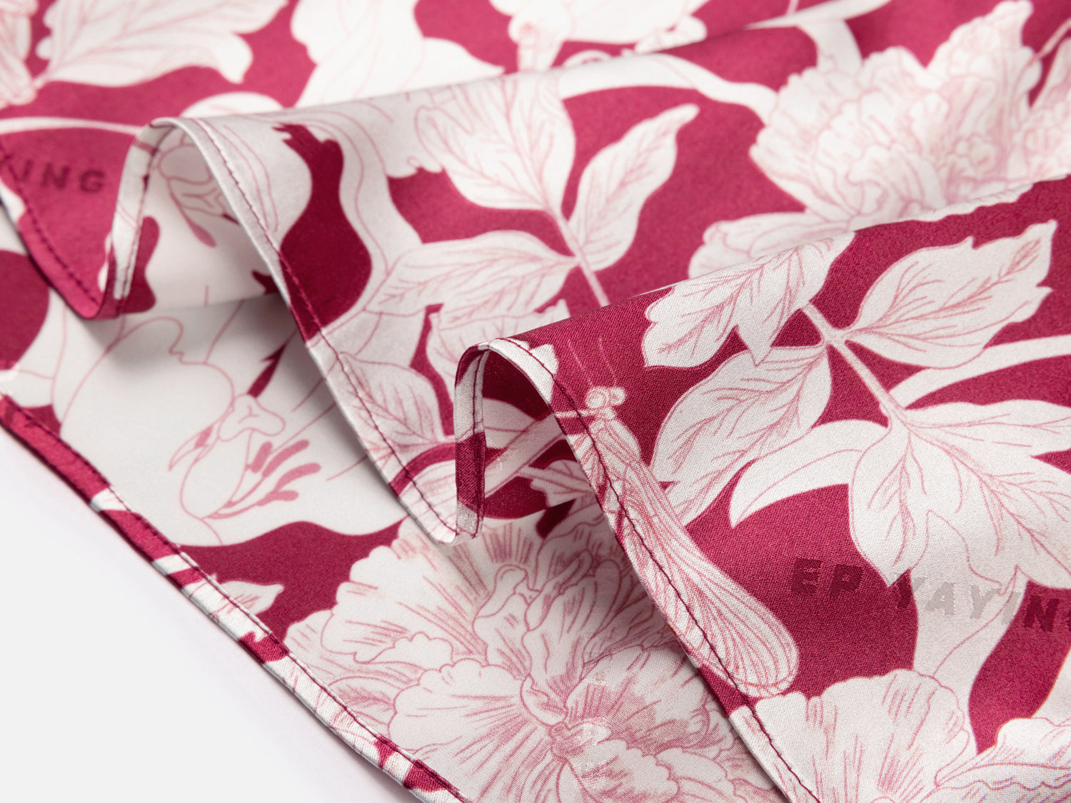 EP YAYING Silk Printed Dress