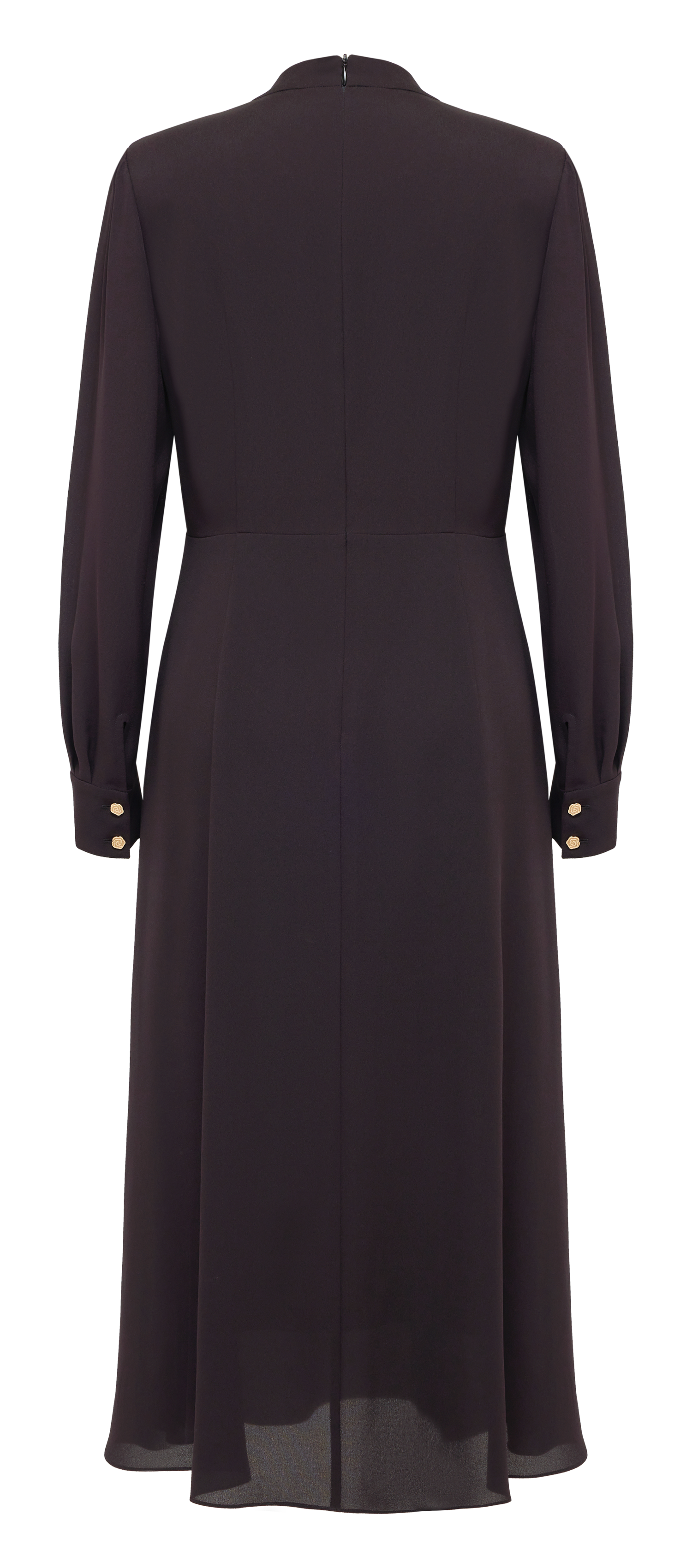 YAYING Silk Waist-Cinched Dress