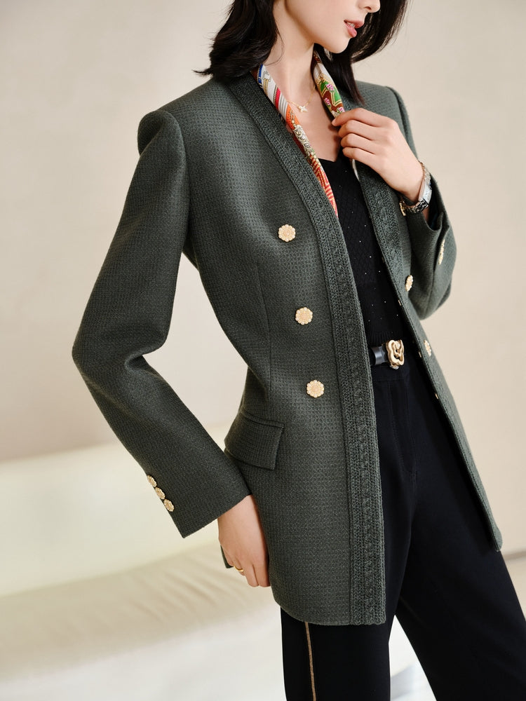 YAYING wool waist coat EPIAW1222AG