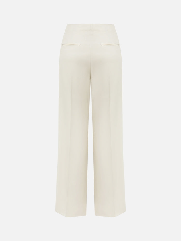 EP YAYING Wide-Leg Suit Pants