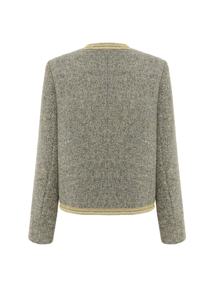 YAYING Tweed Wool Jacket